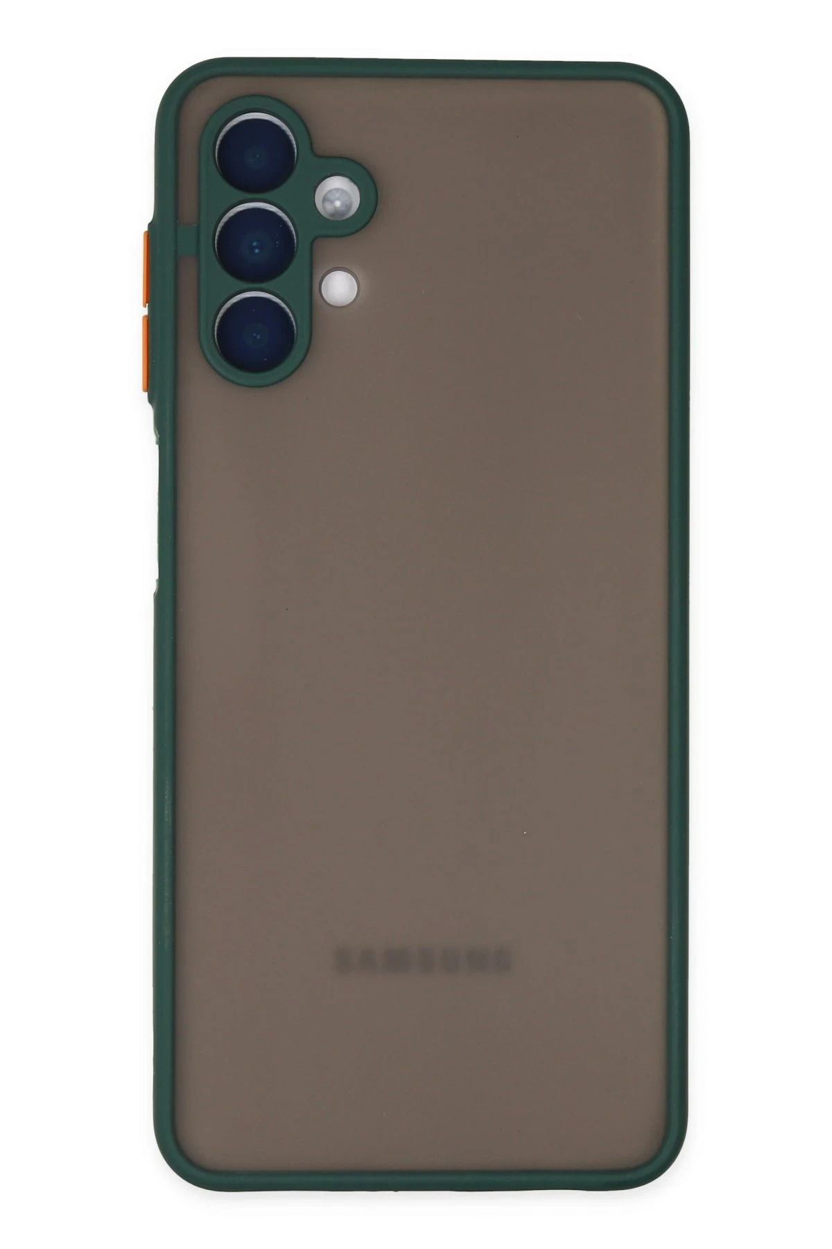 NewFace Samsung Galaxy A04S Kılıf Montreal Silikon Kapak - Yeşil JOJUA