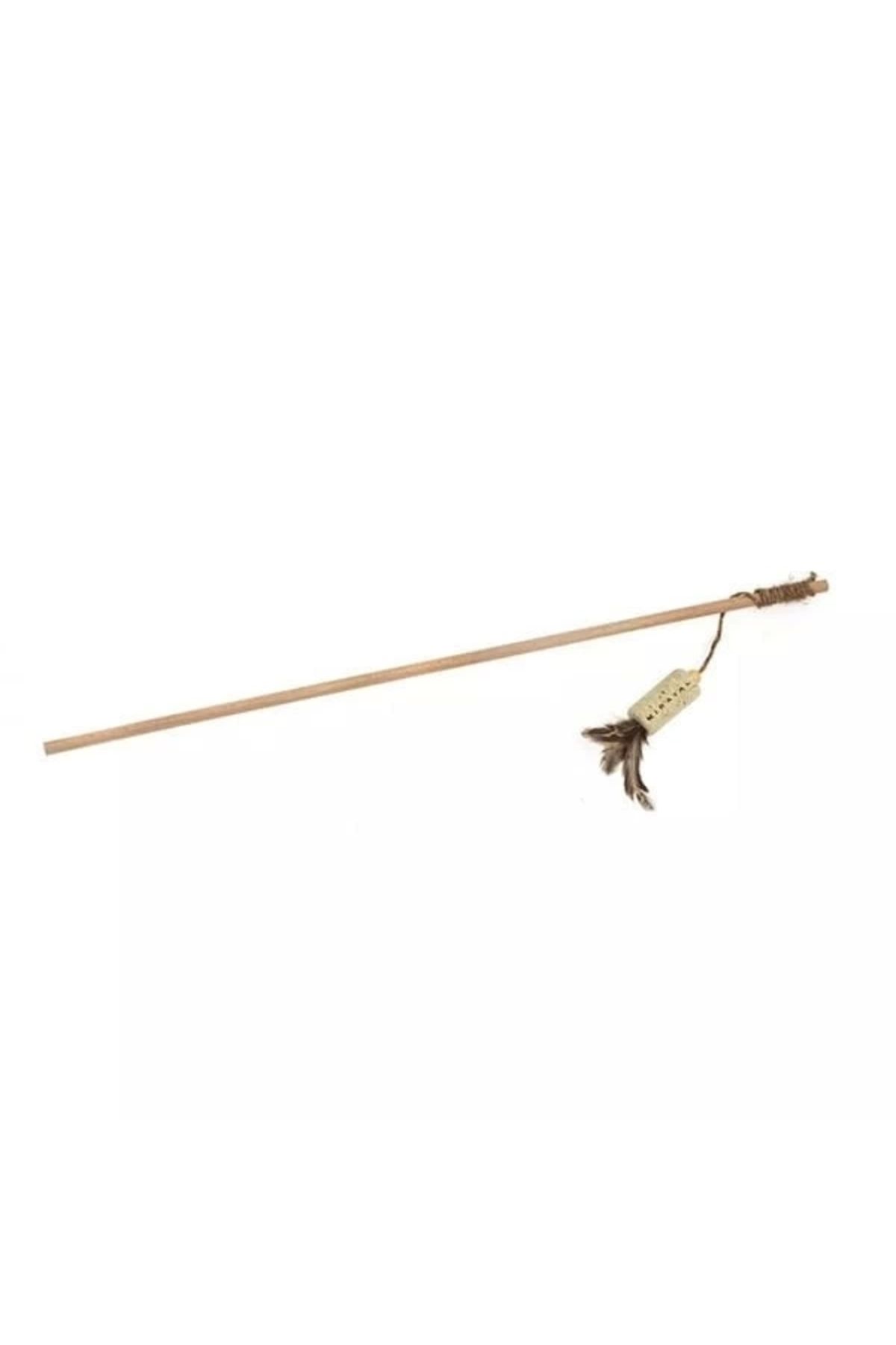 YNT İthalat Aquael Ecomfy Toy Gaia Rod Tüylü Mantar Kedi Oltası Oyuncağı 50 Cm
