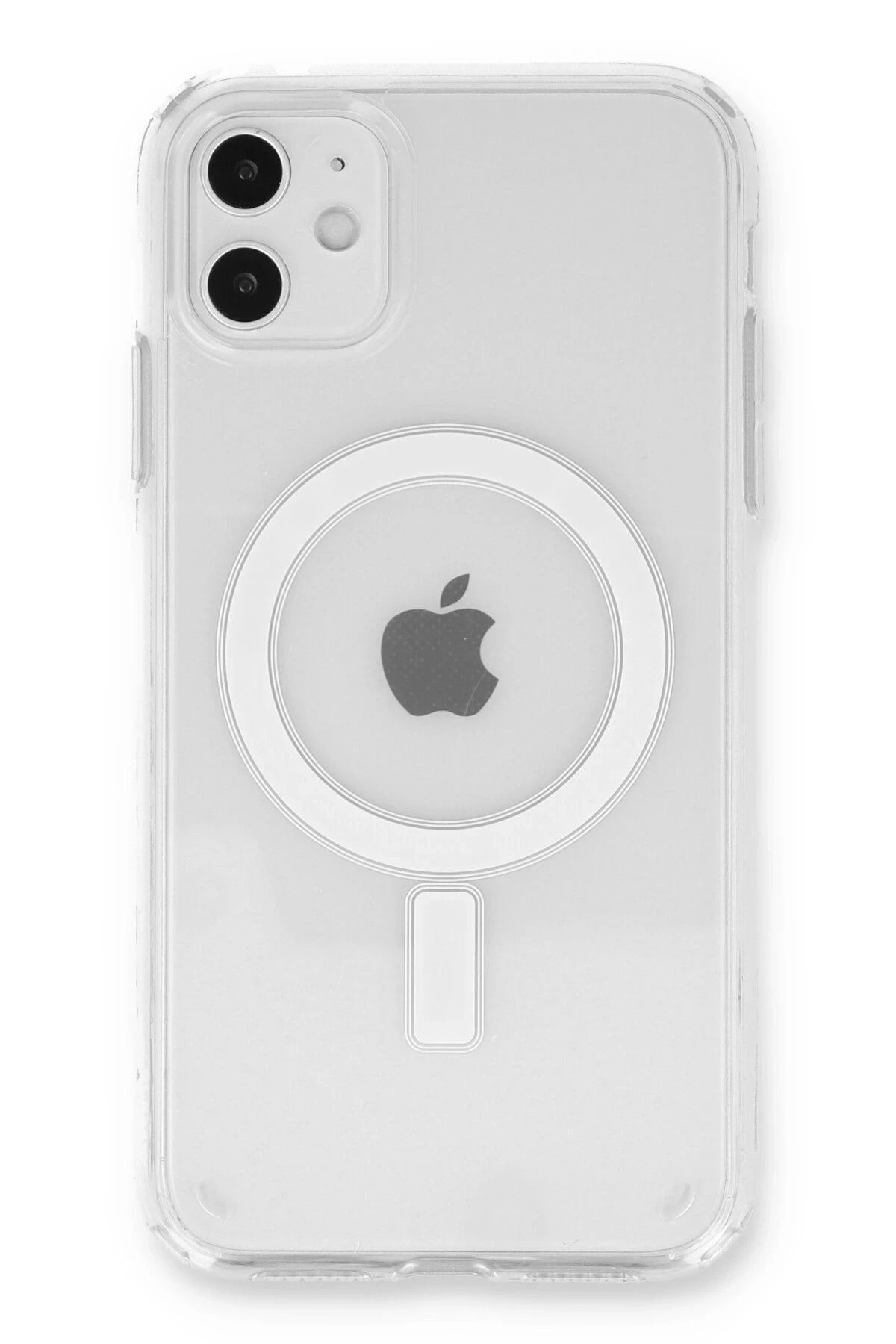 NewFace iPhone 11 Kılıf Pc Real Magsafe Kapak - Şeffaf JOJUA
