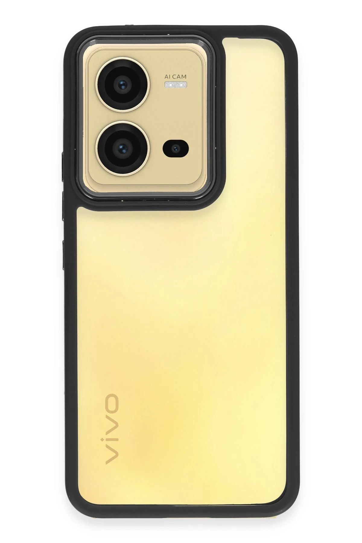 NewFace Vivo V25 5G Kılıf Dora Kapak - Siyah JOJUA