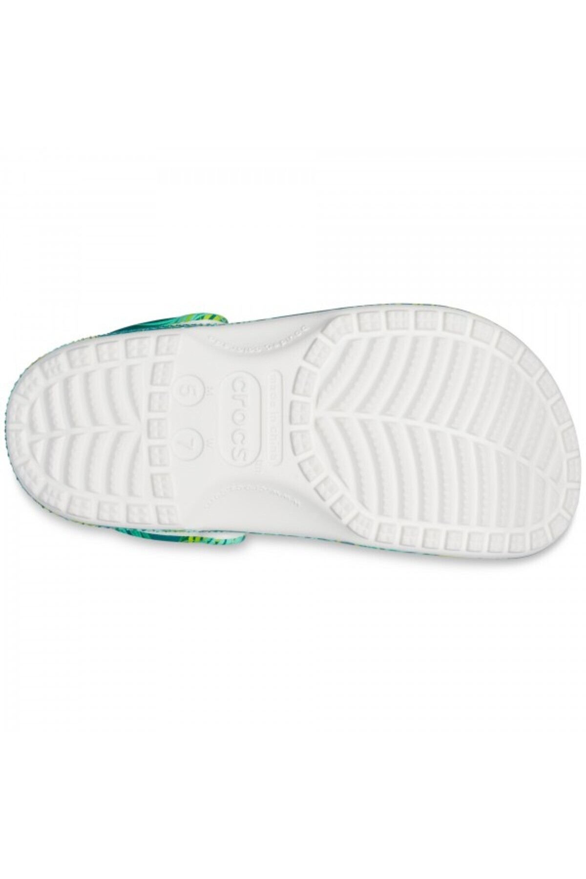 Crocs-Saboți clasici tropicali - alb/multicolor 3