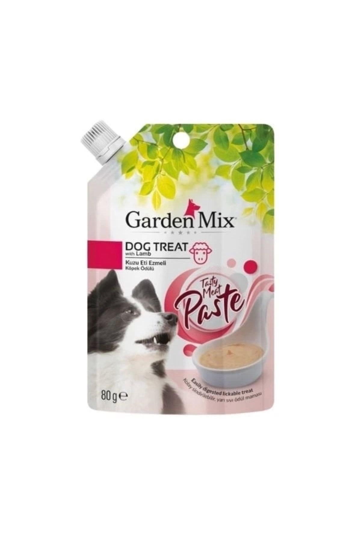 YNT İthalat Garden Mix Kuzu Etli Ezme Sıvı Köpek Ödül Maması 80 Gr