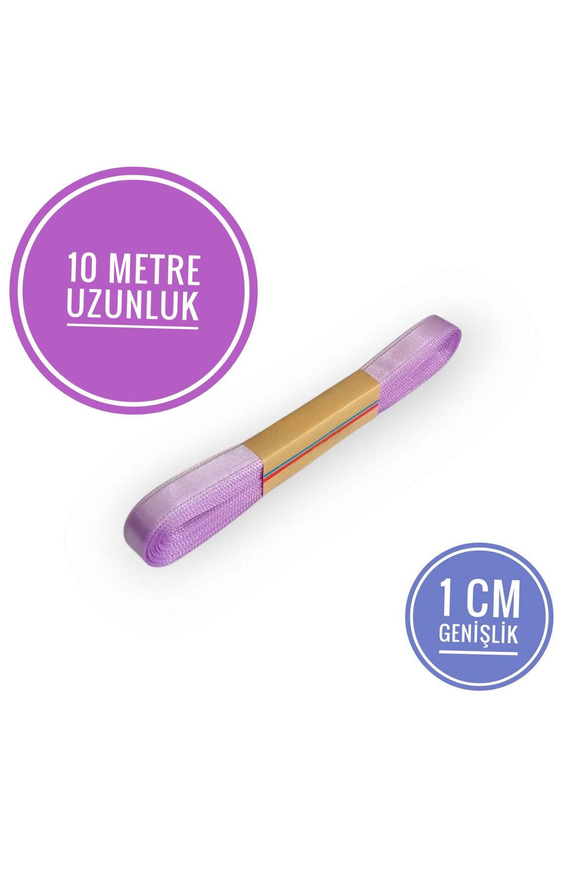 Idealtoka 10 metre saten kurdele 1 cm genişlik