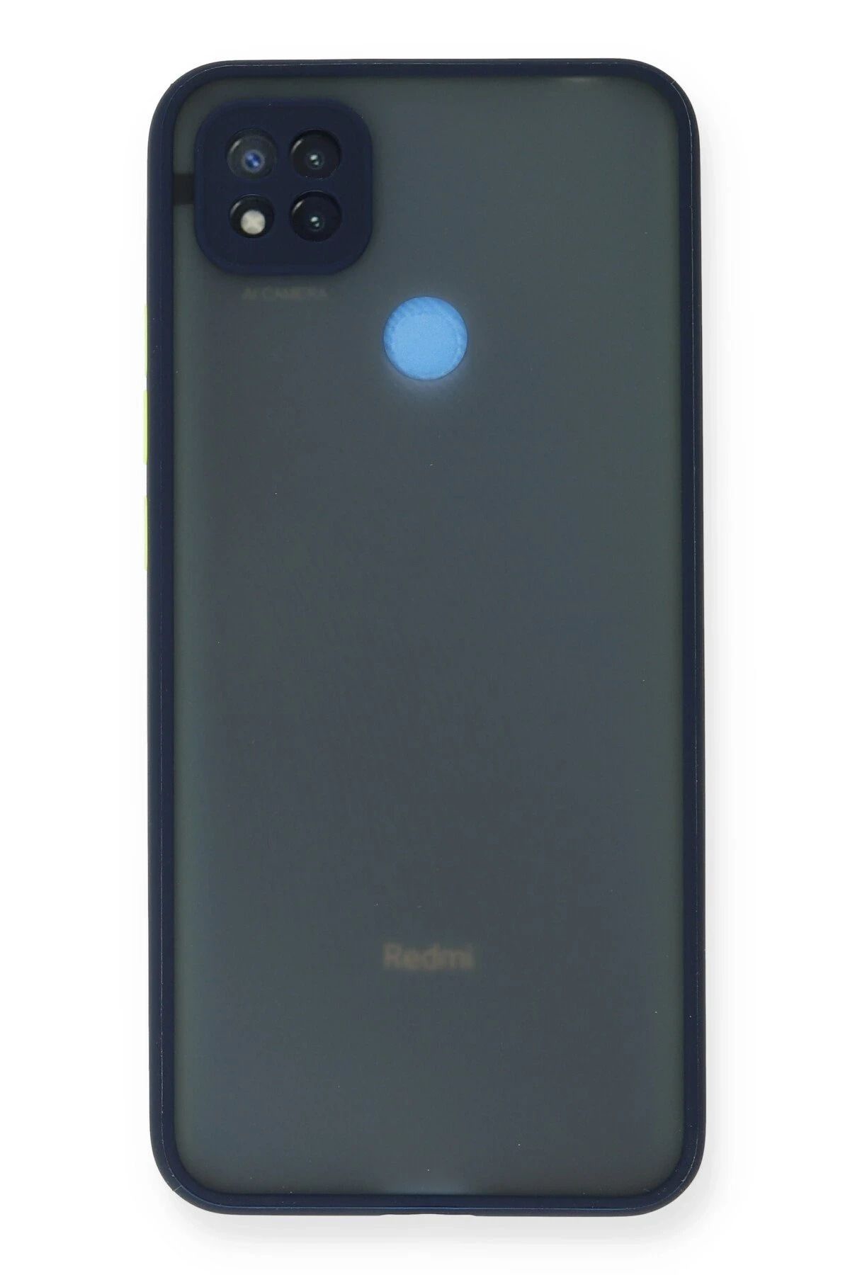 NewFace Xiaomi Redmi 9C Kılıf Montreal Silikon Kapak - Lacivert JOJUA