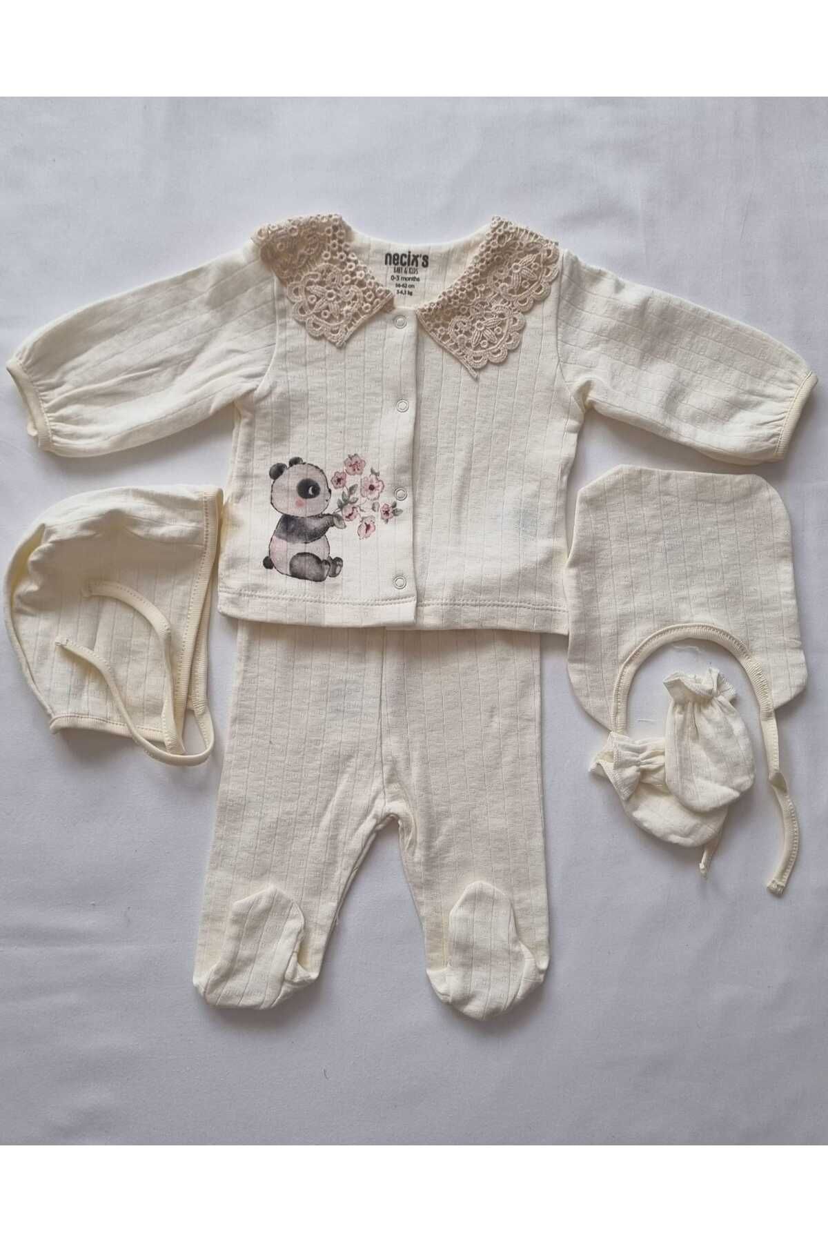 BABYSHMER 5'li Kız Bebek Takım