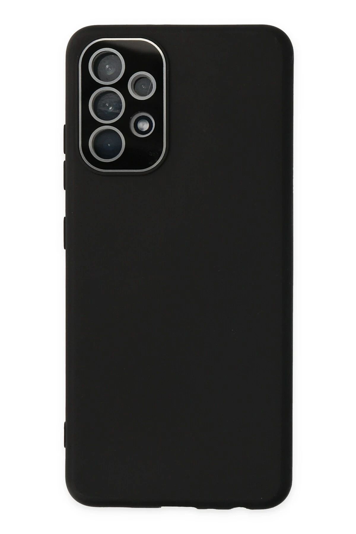 NewFace Samsung Galaxy A33 5G Kılıf Lansman Glass Kapak - Siyah JOJUA