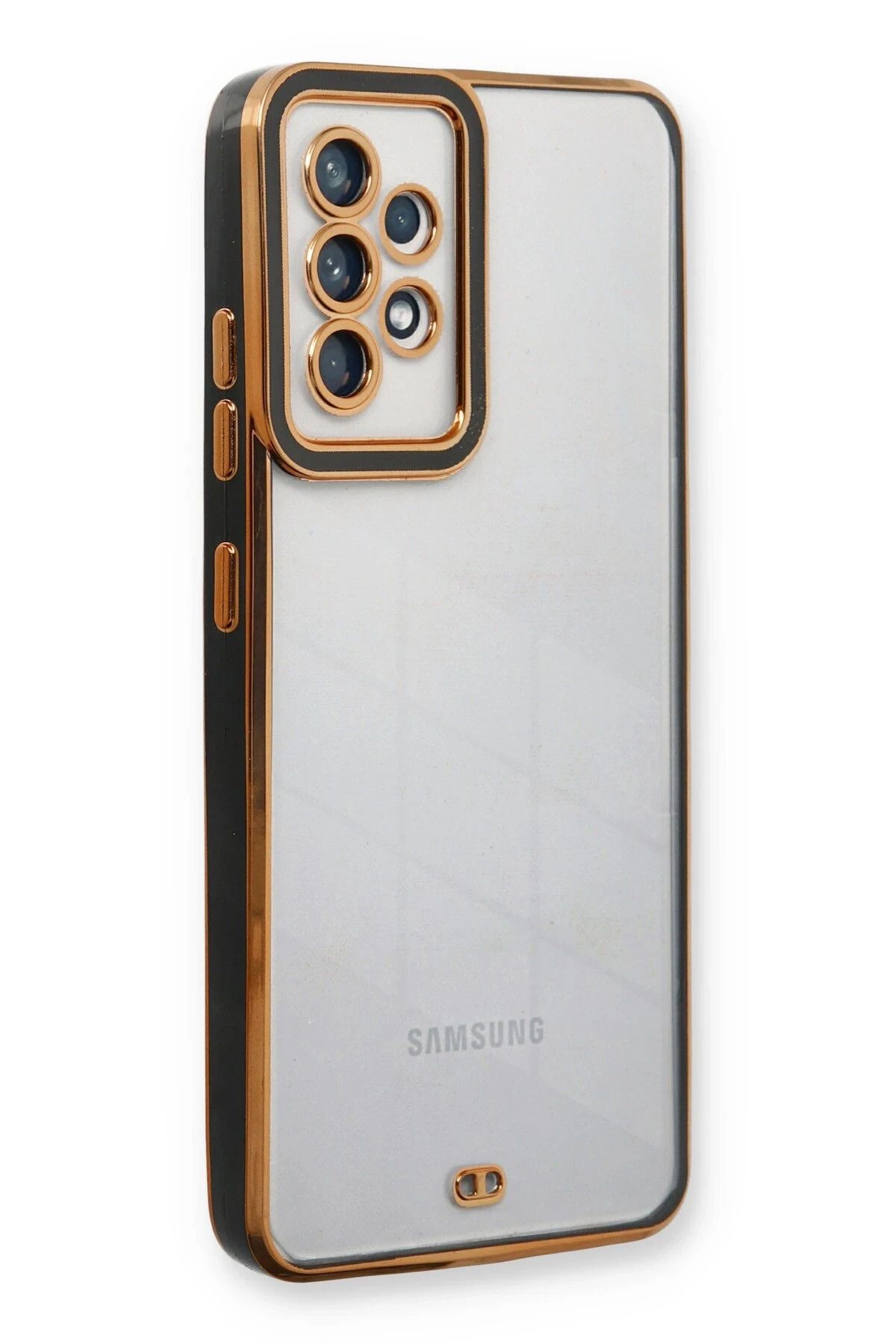 NewFace Samsung Galaxy A73 5G Kılıf Liva Lens Silikon - Siyah JOJUA