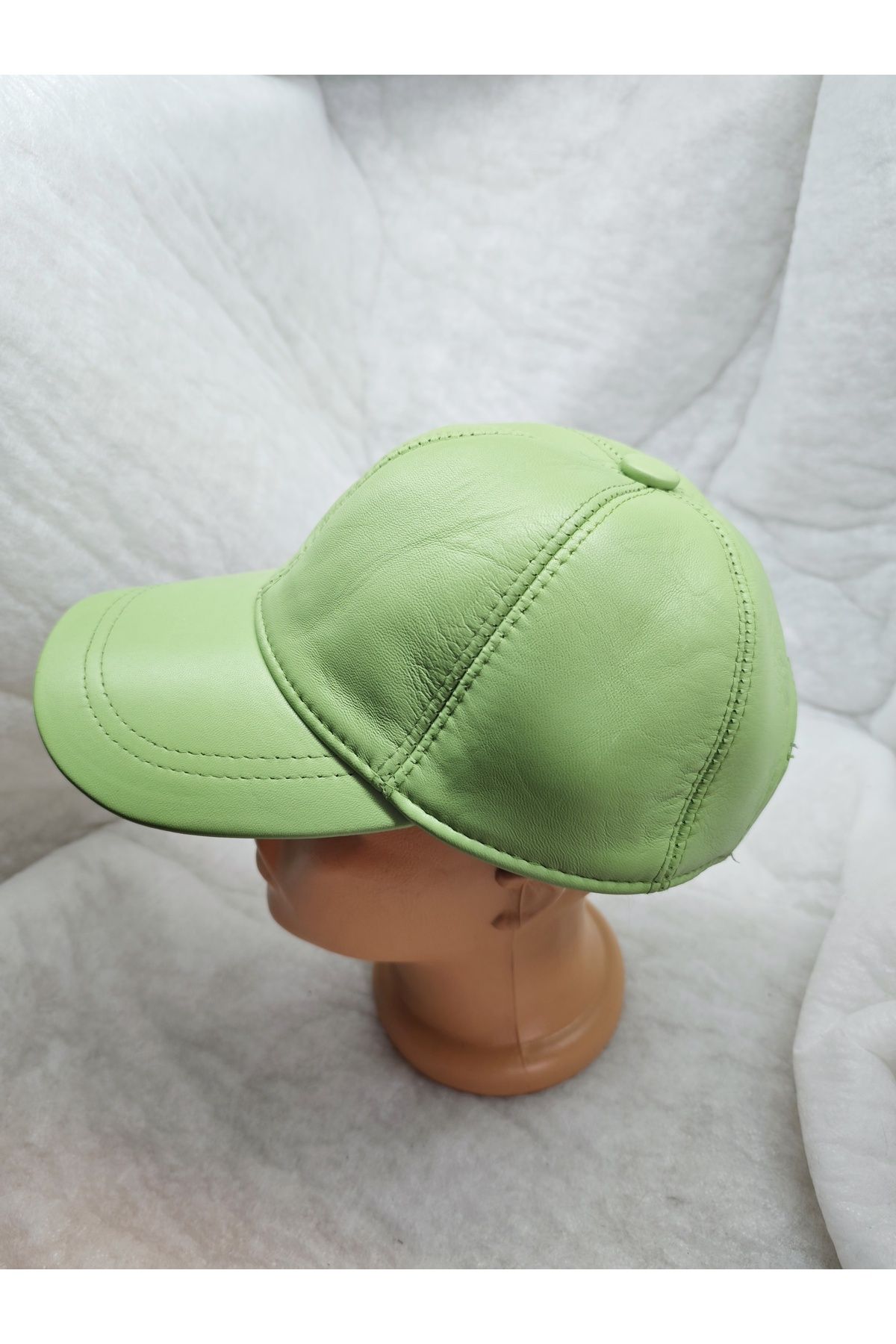 Tarz Hakiki Deri Unisex Şapka