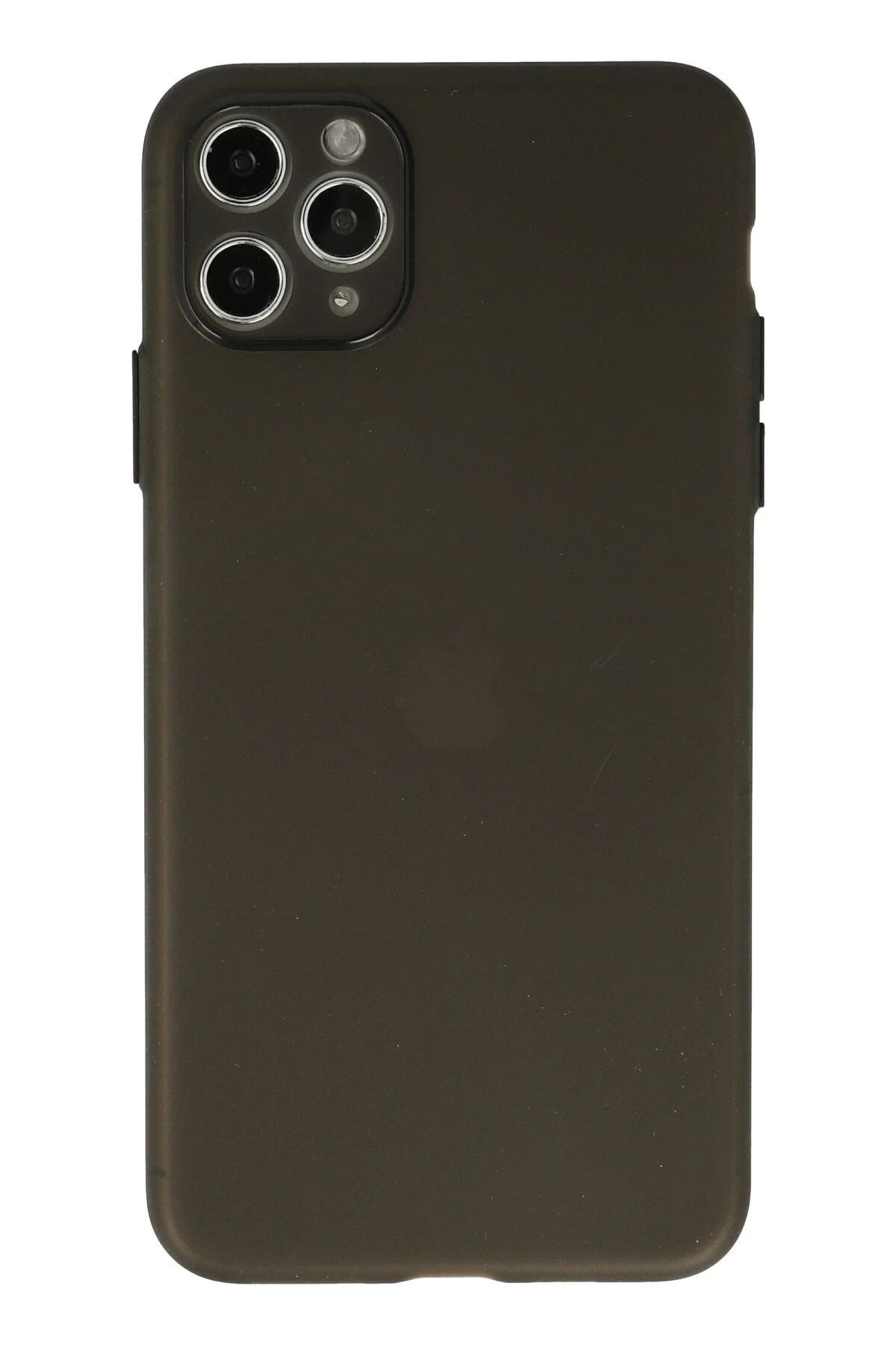 NewFace iPhone 11 Pro Kılıf Silikon - Gri FLKRY