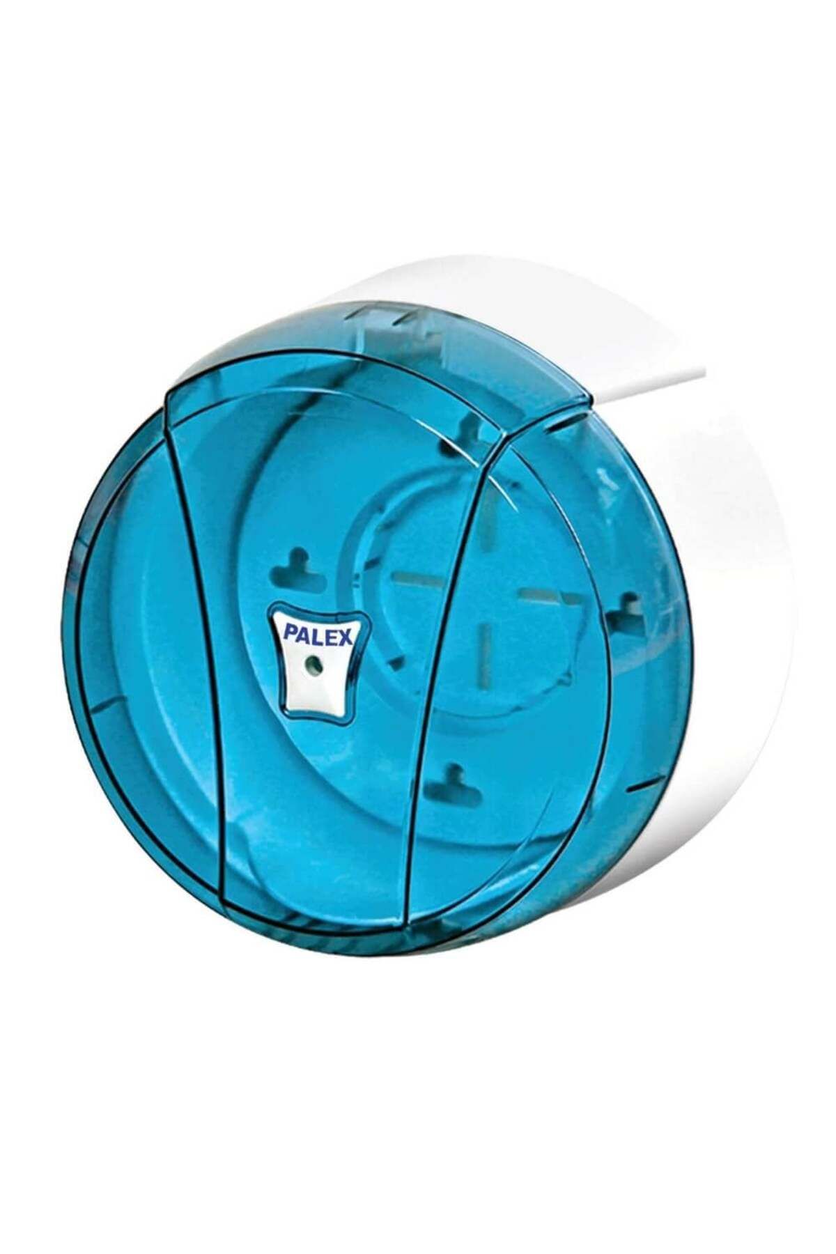 Palex 3442-1 Mini Pratik Tuvalet Kağıdı Dispenseri Şeffaf Mavi