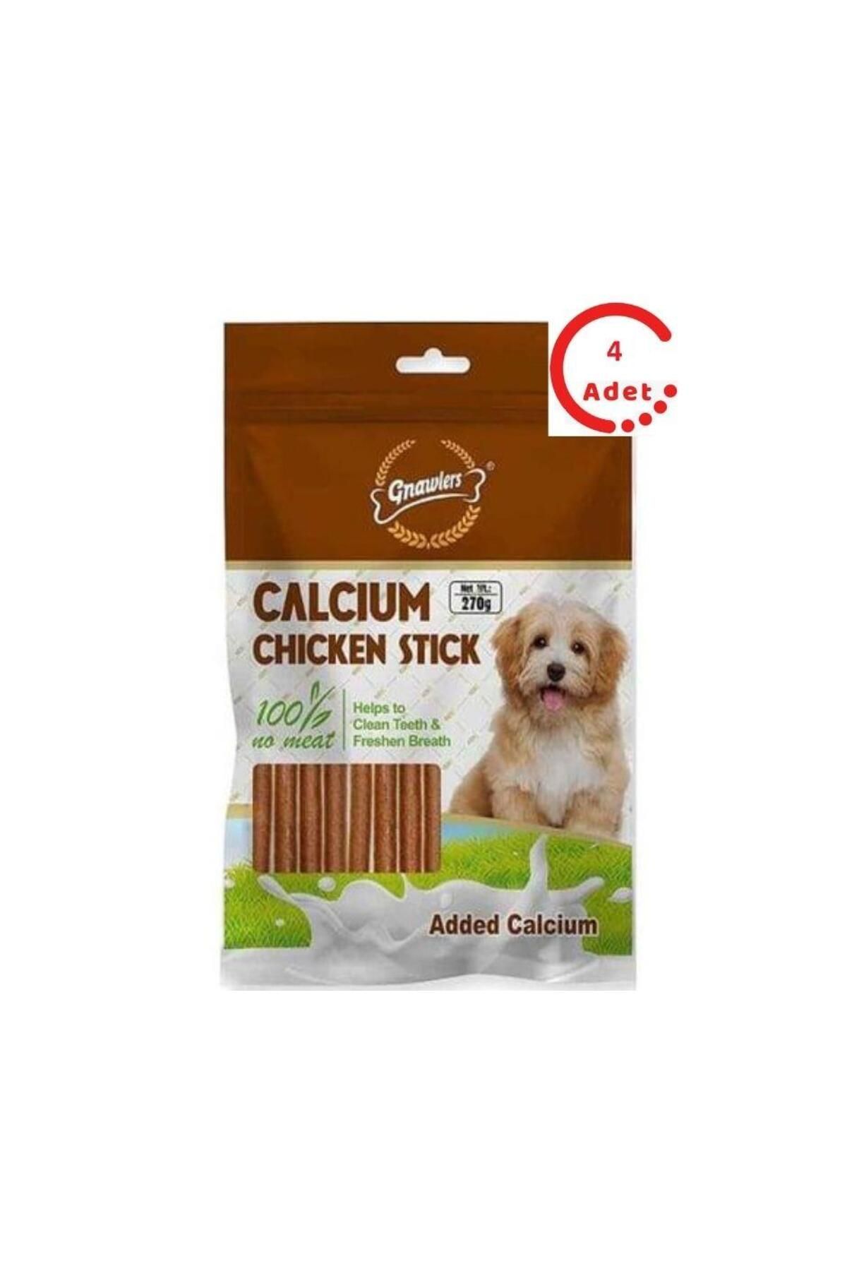 Gnawlers Köpek Ödül Çubukları Calcium 270 Gr x 4 Adet