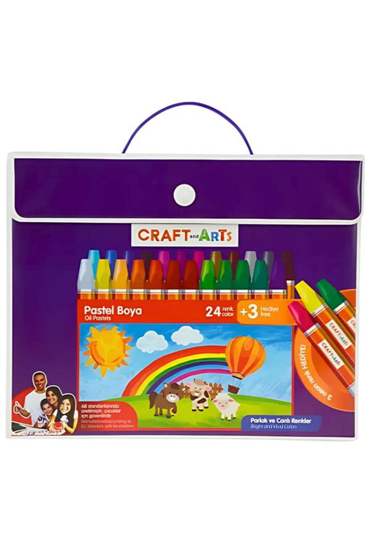 Craft and Arts 24 Renk Pastel Boya U1524 Ck
