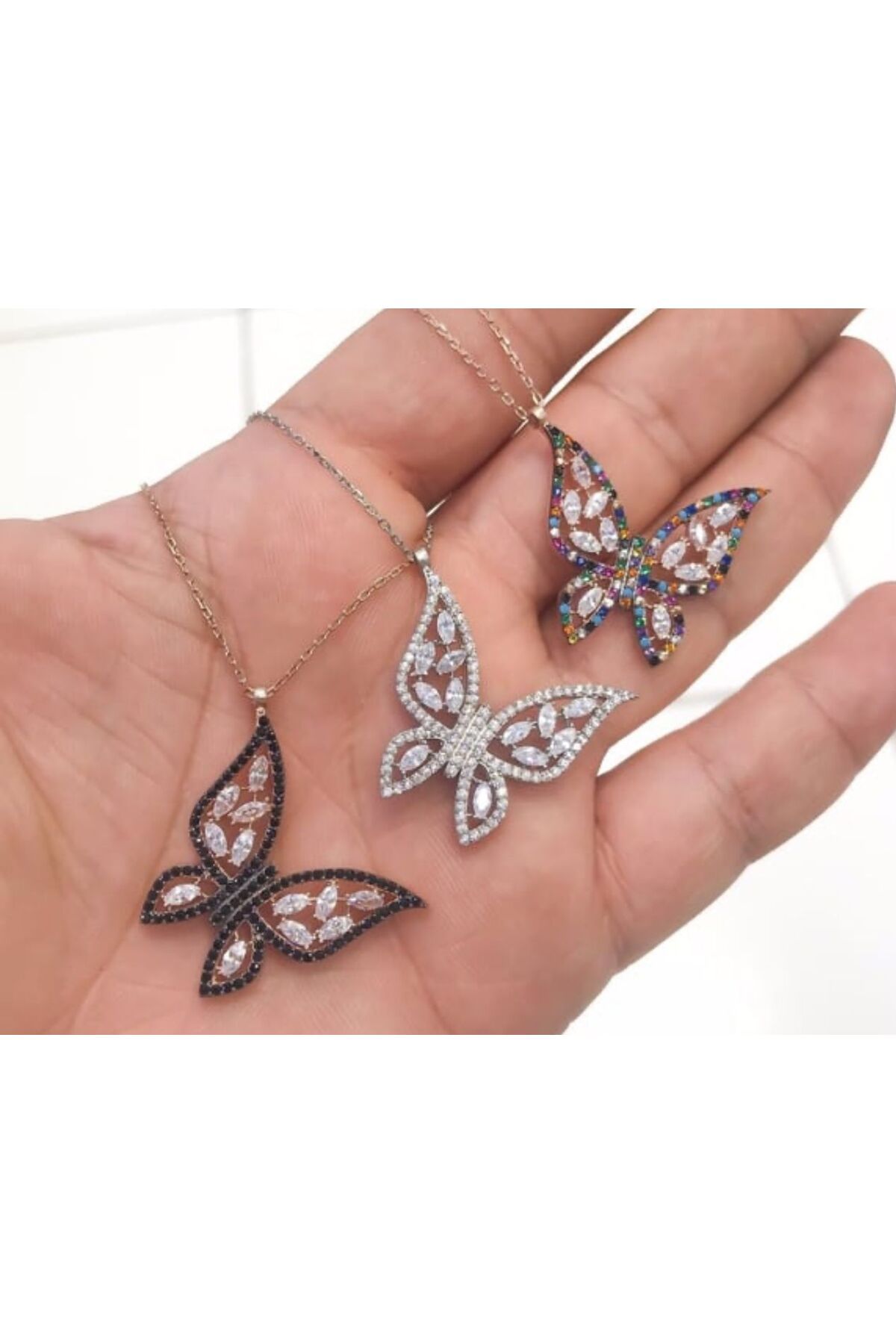ASEL SILVER Gümüş Kelebek Kolye – Zarafetin ve Asaletin Buluşma Noktası