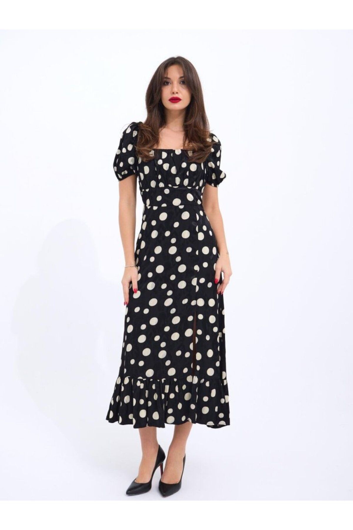 velmorafashion 7017 ELBİSE-ROMA