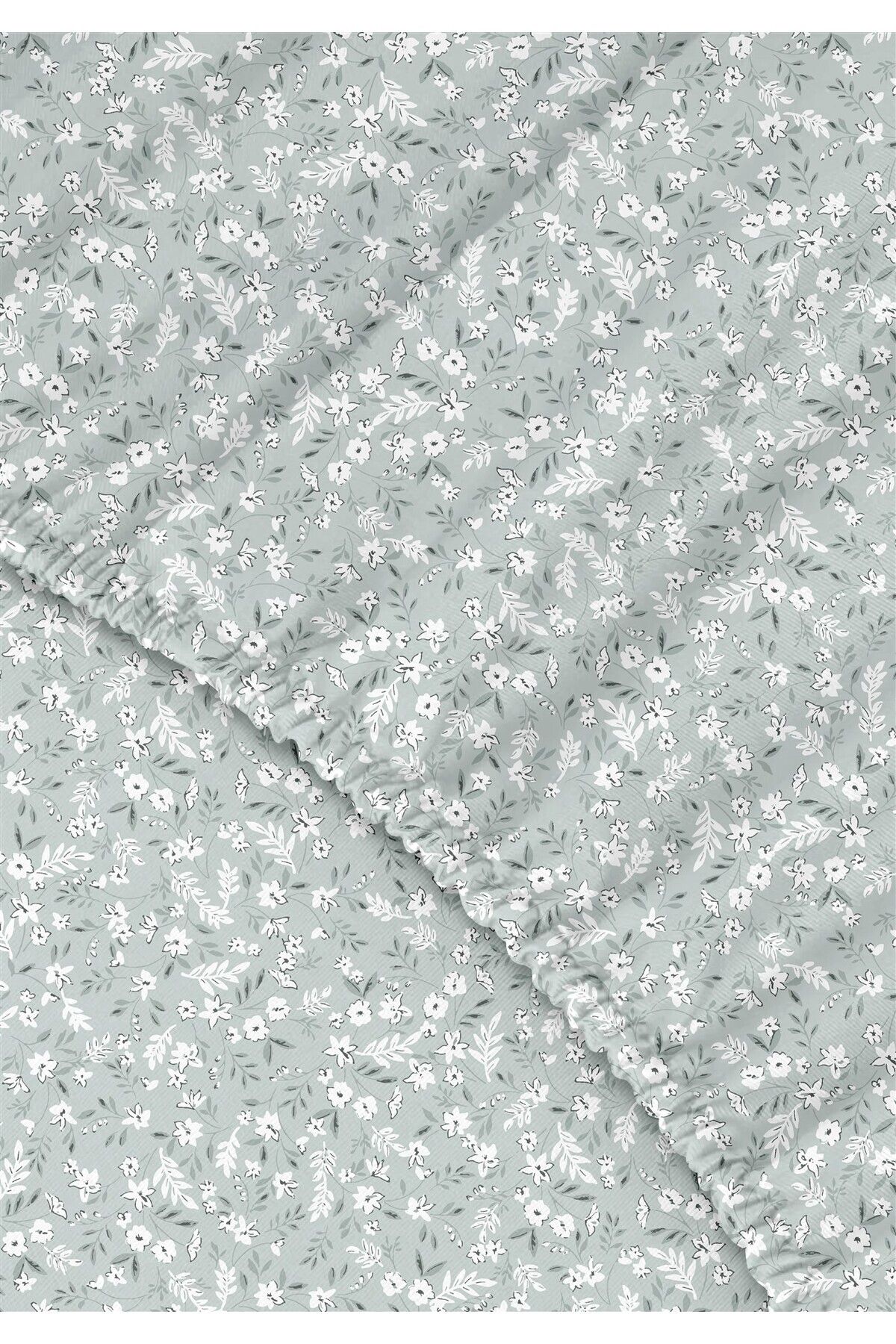Evim-100% Cotton Olivia Blue Double Pique Set 200 X 230 cm 5