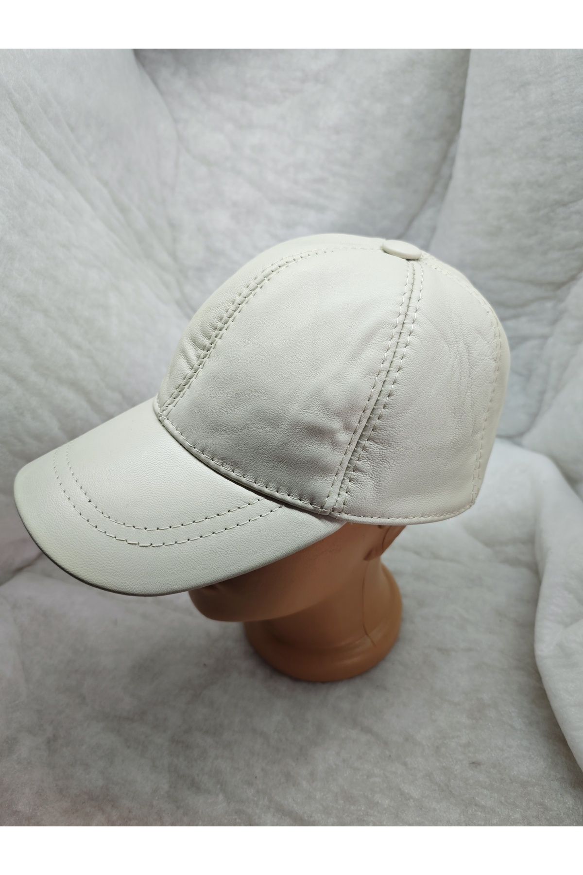 Tarz Hakiki Deri Unisex Şapka