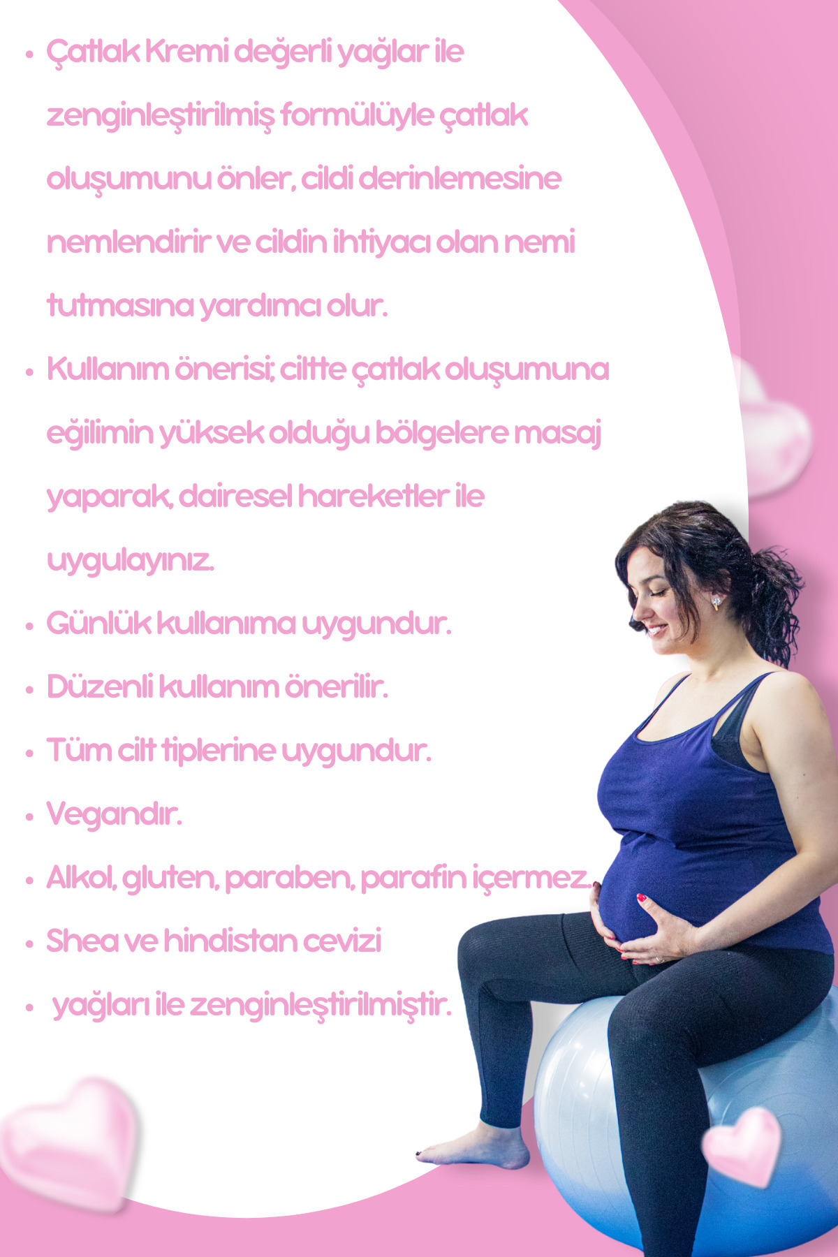 کرم ضد ترک‌های پوستی (برای ترک‌های پوستی در دوران بارداری و بعد از آن) — Aura-Care-Pregnancy — تصویر 3 از 3