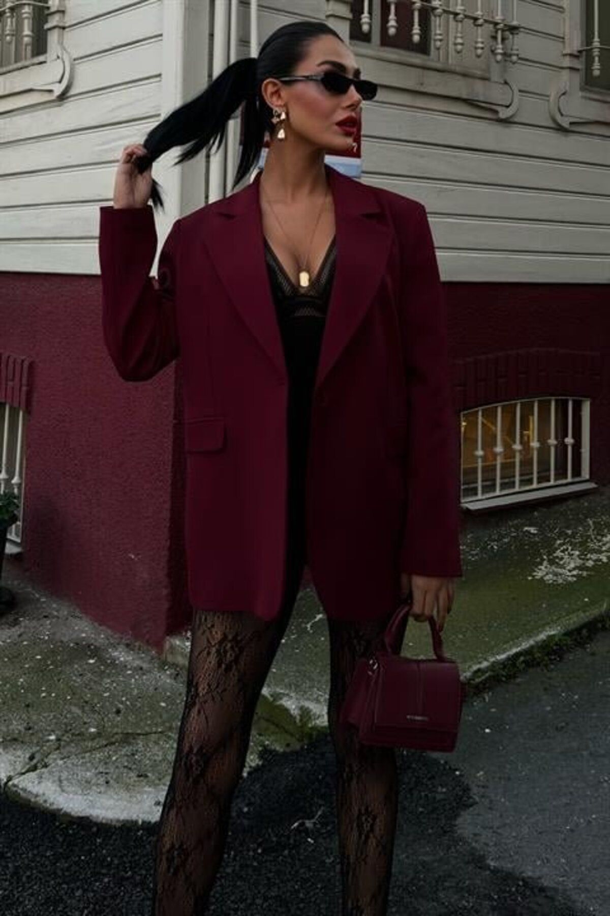 velmorafashion Premium Kumaş Blazer Ceket 6118
