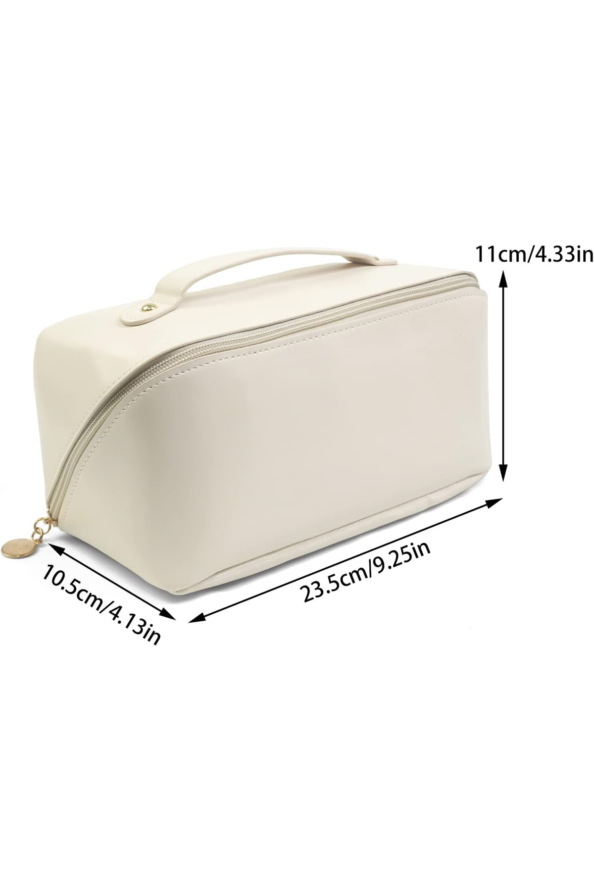 TECOS-Cosmetic and perfume organizer bag, Tecos, ideal for travel or checked luggage, beige 3