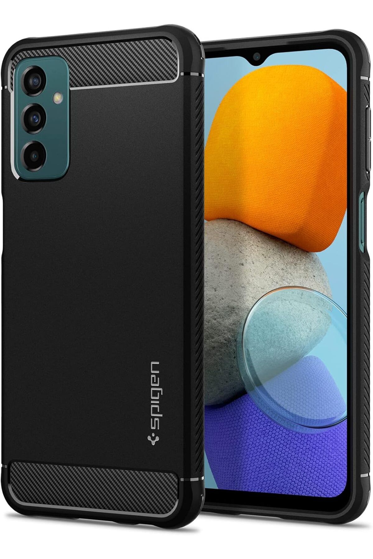 STOREMAX Galaxy M23 5G / Galaxy F23 5G Uyumlu Kılıf Rugged Armor Matte Black - ACS04160 str http 1092444