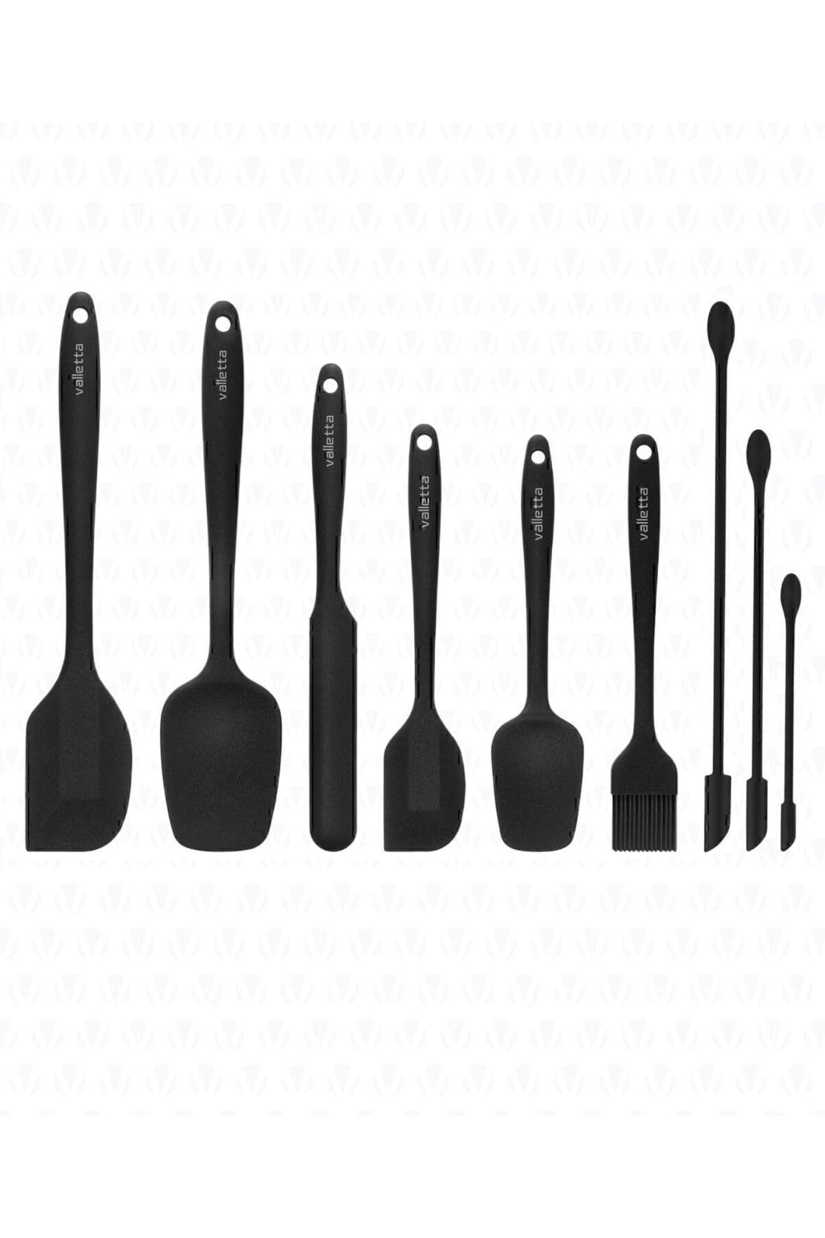 STOREMAX buxystorem VLT1170 DRONGO 9'LU SPATULA SET SİYAH trendymx 999662