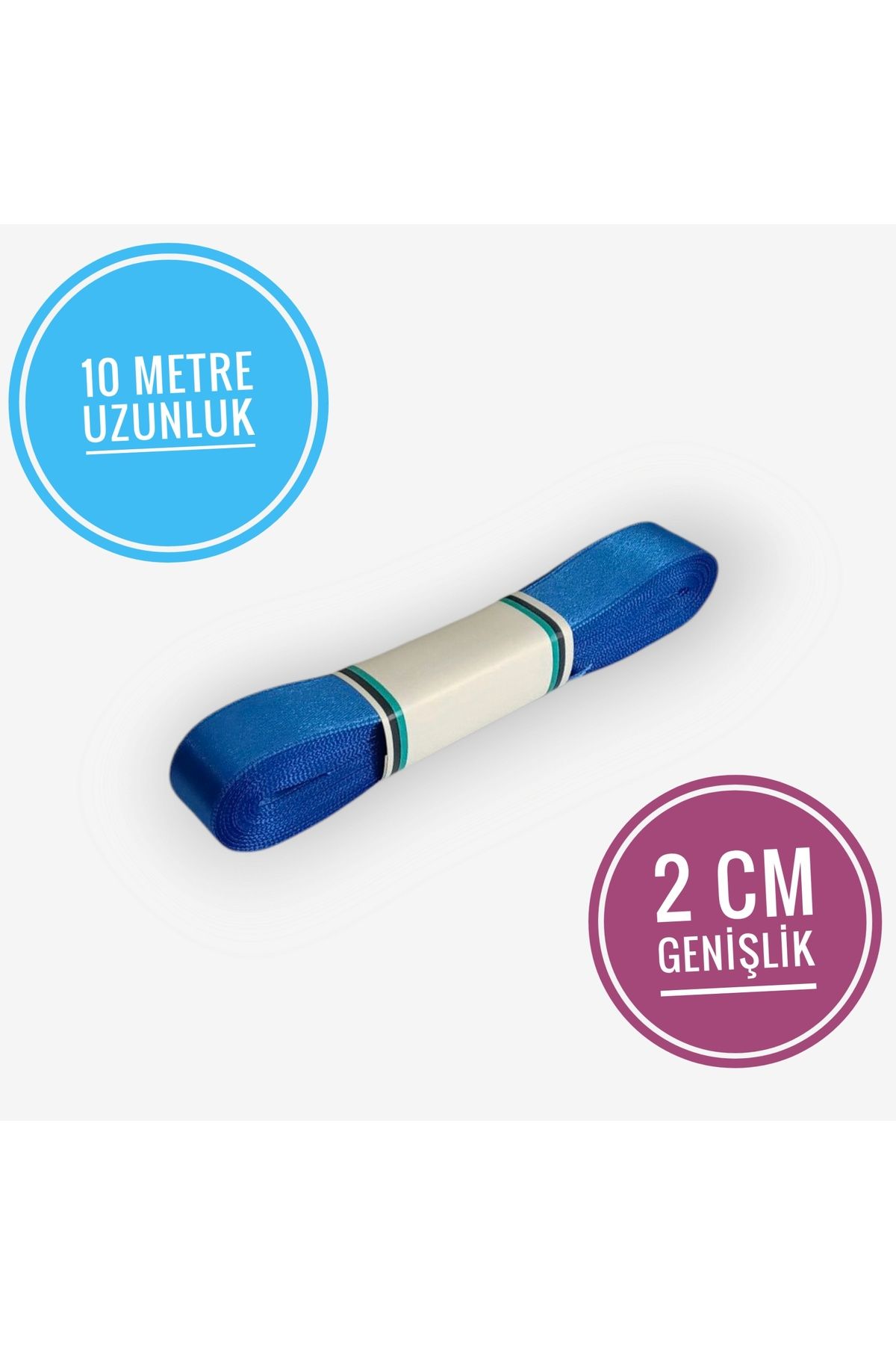 Idealtoka 10 metre saten kurdele 2 cm genişlik