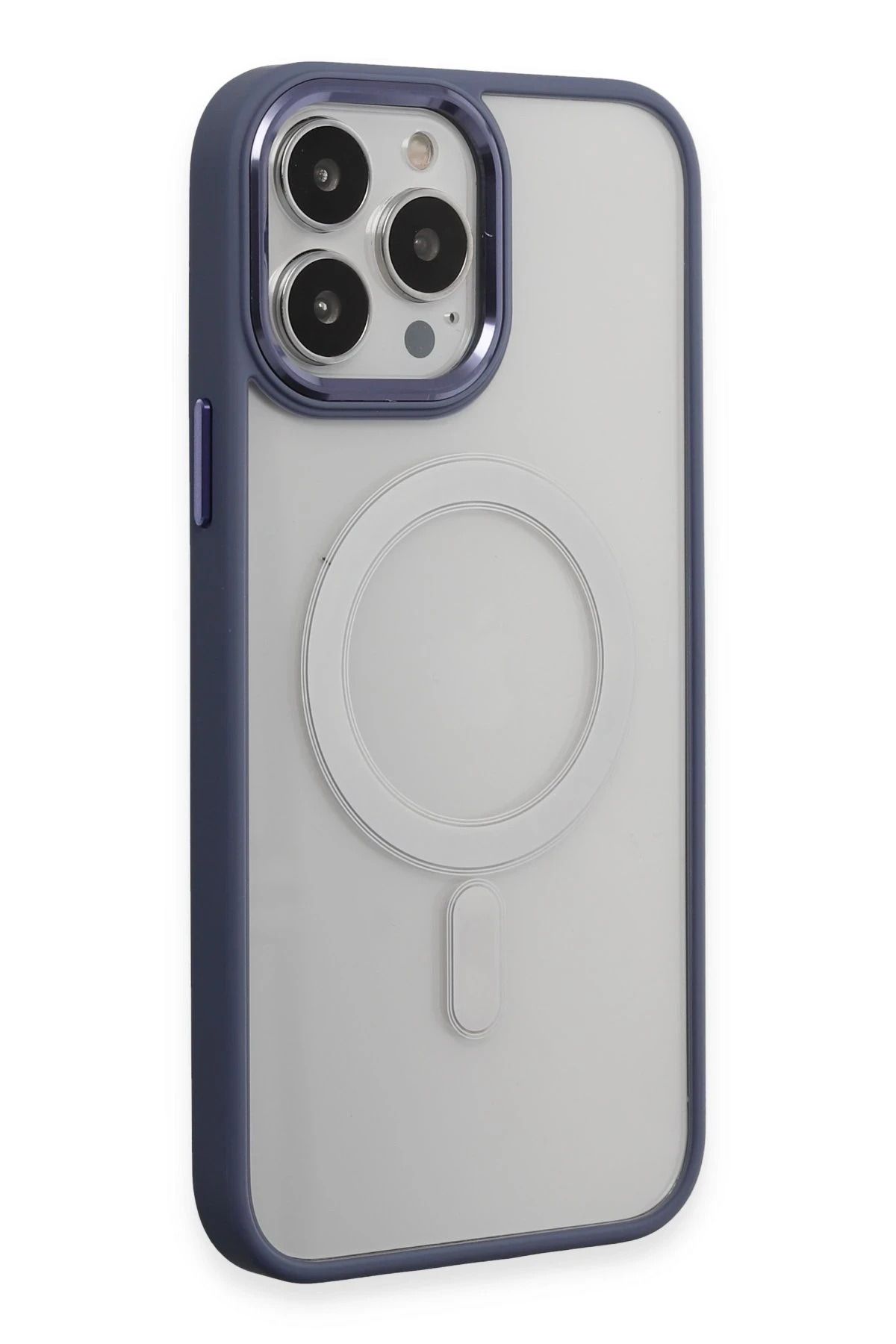 NewFace iPhone 15 Pro Kılıf Room Magneticsafe Silikon - Sierra Blue JOJUA