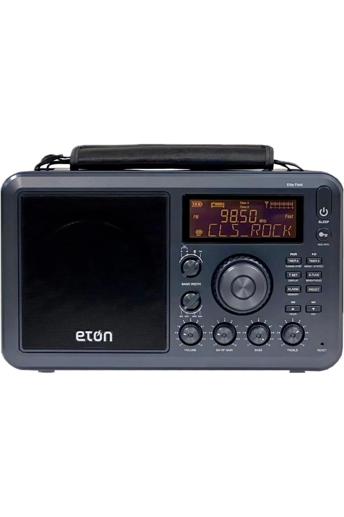 Eton Kısa Dalga, Rds, Bluetooth, Dijital Ayar, Tiz/bas Kontrolü, 50 Hafıza Istasyonu
