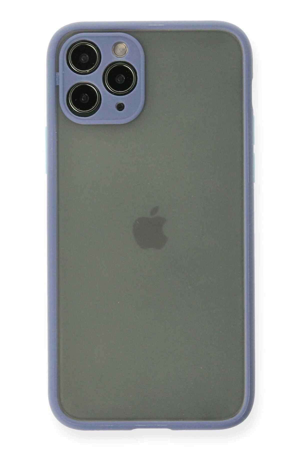 NewFace iPhone 11 Pro Kılıf Montreal Silikon Kapak - Gri INSLM