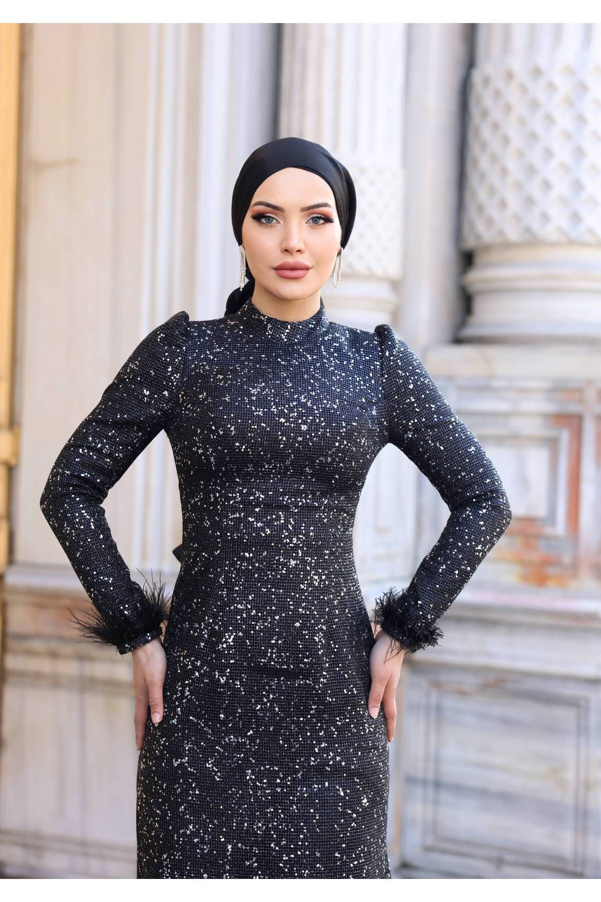 Halezademoda TESETTÜR ABİYE SAKURA