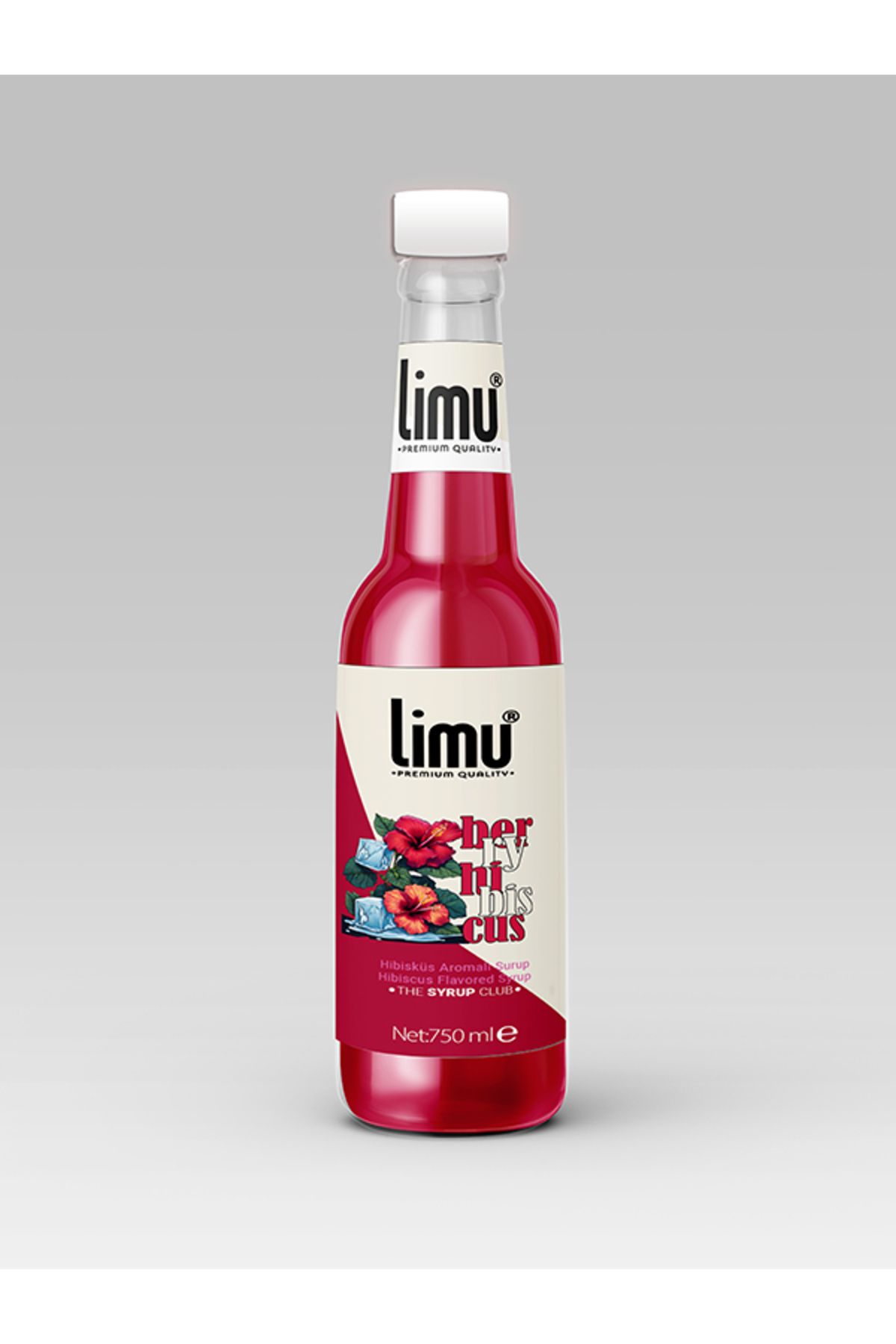 limu Hibiscus Aromalı Şurup (Berry Hibiscus) 750 ml
