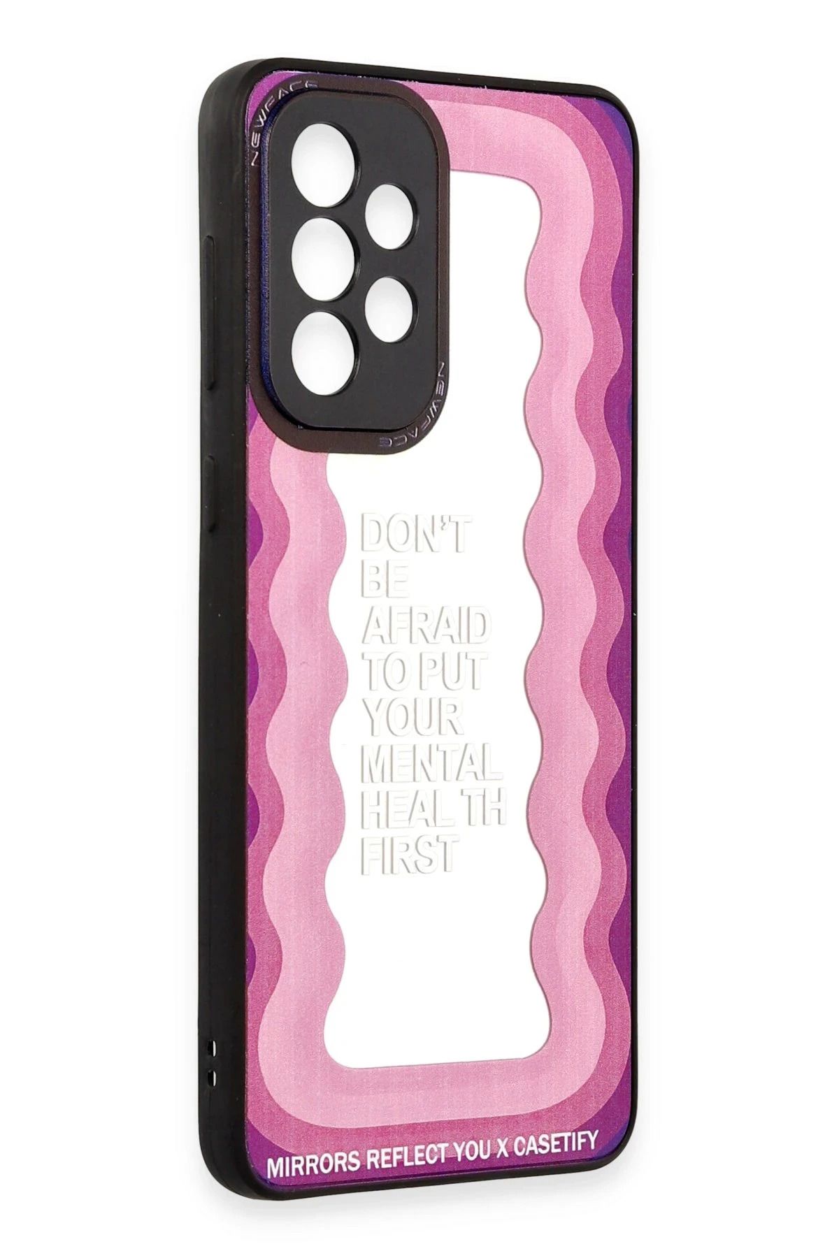 NewFace Samsung Galaxy A73 5G Kılıf Mirror Desenli Kapak - Mirror - 11 HNZRN