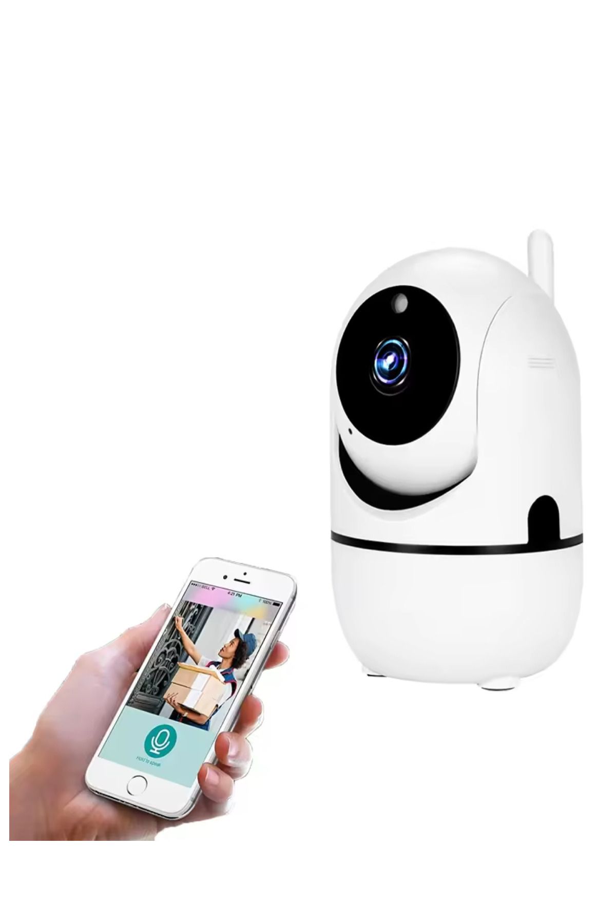 hayret sepeti Hem Bebek Odası Gözetimi Hem Ev Güvenliği İçin İdeal 360° Kamera ile Gözünüz Hep Üzerlerinde