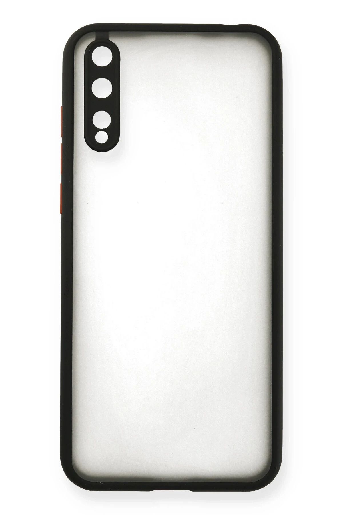NewFace Huawei P40 Lite E Kılıf Montreal Silikon Kapak - Siyah HNZRN
