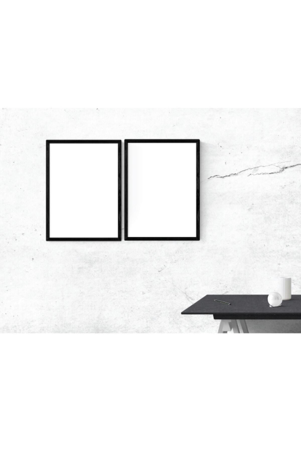 Elioure İki parçalı 30x40 cm A3 boyutunda şık resim çerçevesi seti