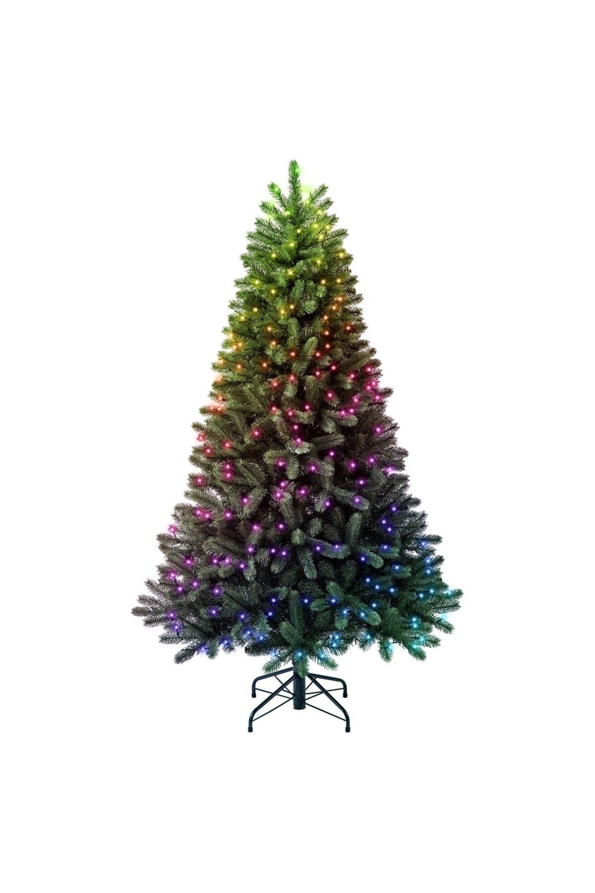 Twinkly-Brad artificial Twinkly Regal Prelit Tree, 1.8m, 435 de lumini LED RGB controlate de aplicatie Twink 1