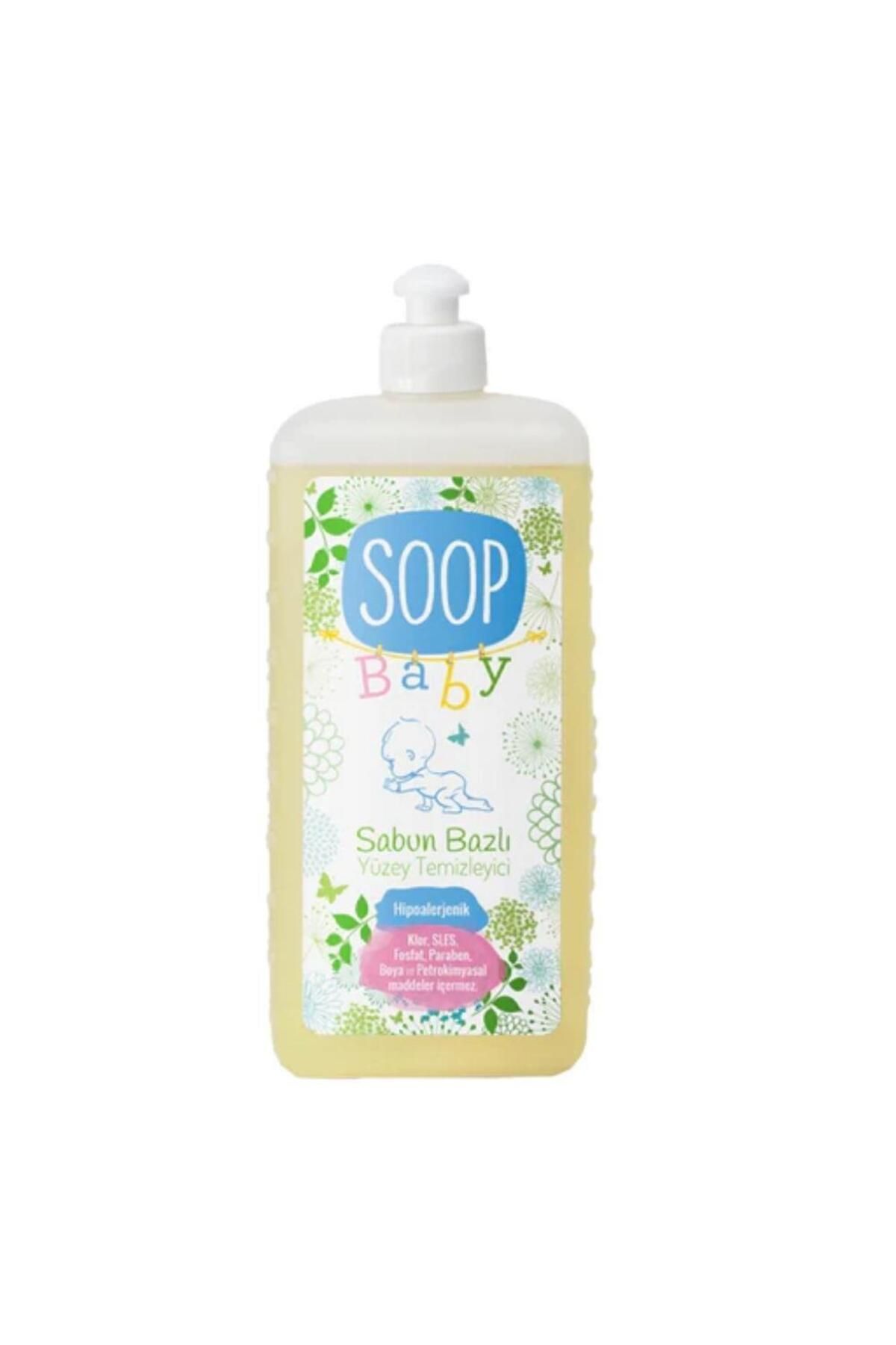 SOOP Baby Sabun Bazlı Sıvı Yüzey Temizleyici 1000ml