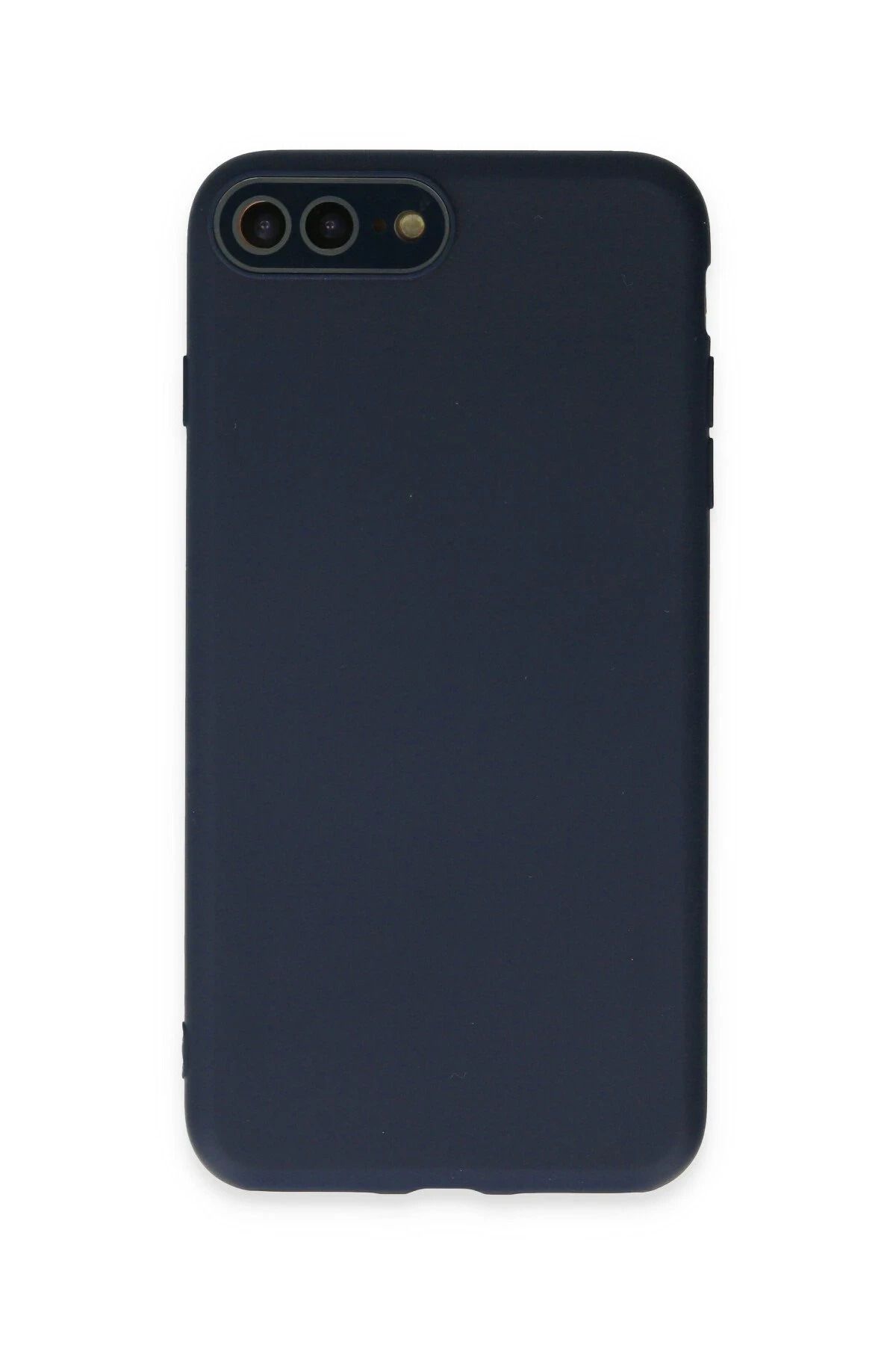 NewFace iPhone 7 Plus Kılıf Lansman Glass Kapak - Lacivert INSLM