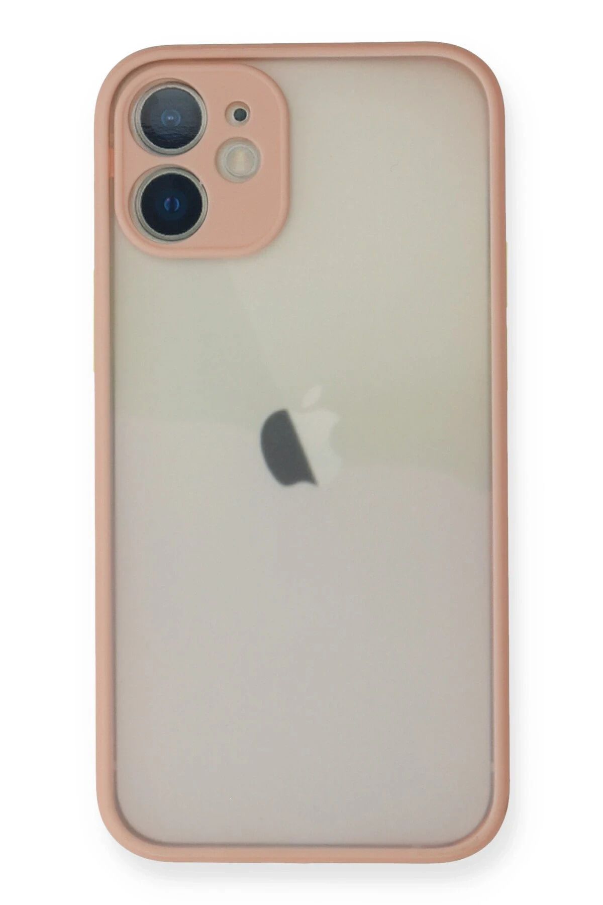 NewFace iPhone 11 Pro Max Kılıf Montreal Silikon Kapak - Pembe HNZRN