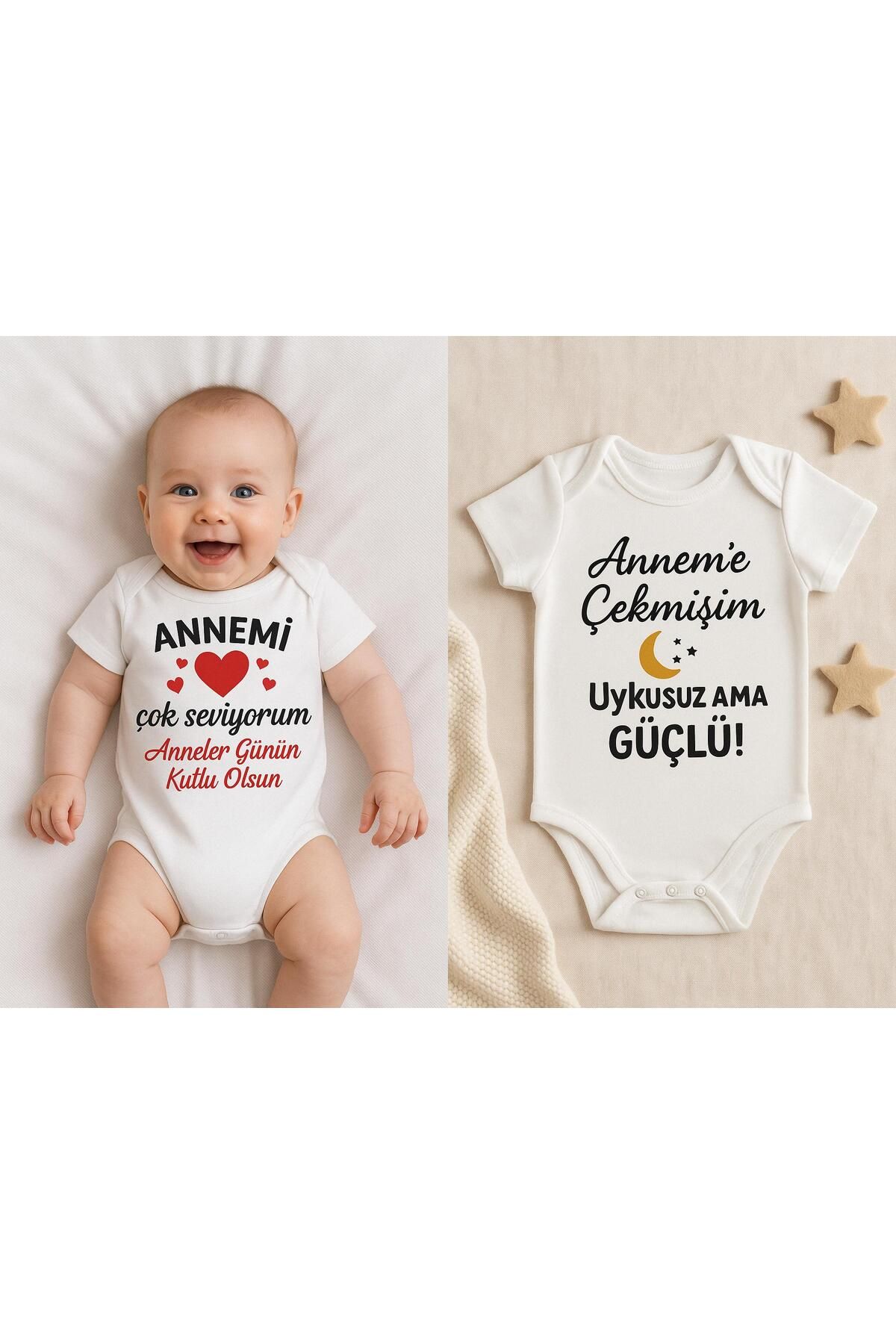 Outdoor One Organik %100 Pamuk Bebek Body Badi Zıbın ZBN525
