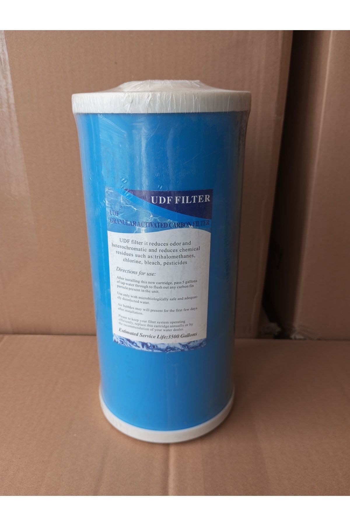 Filter Store UDF Gac Karbon 10 inç Big Blue Su Arıtma Filtresi
