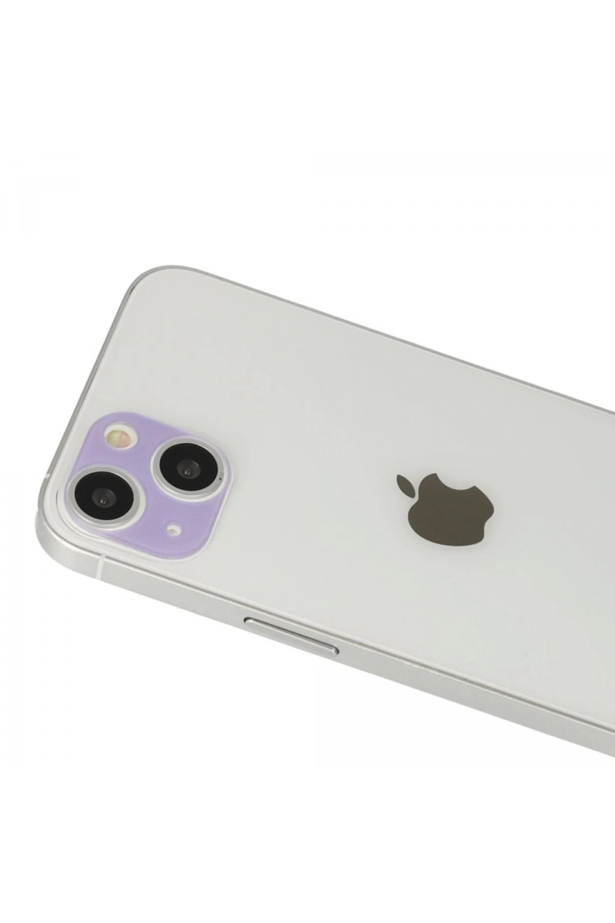 NewFace iPhone 13 Rainbow Kamera Lens Koruma Cam - Mor DRSTR