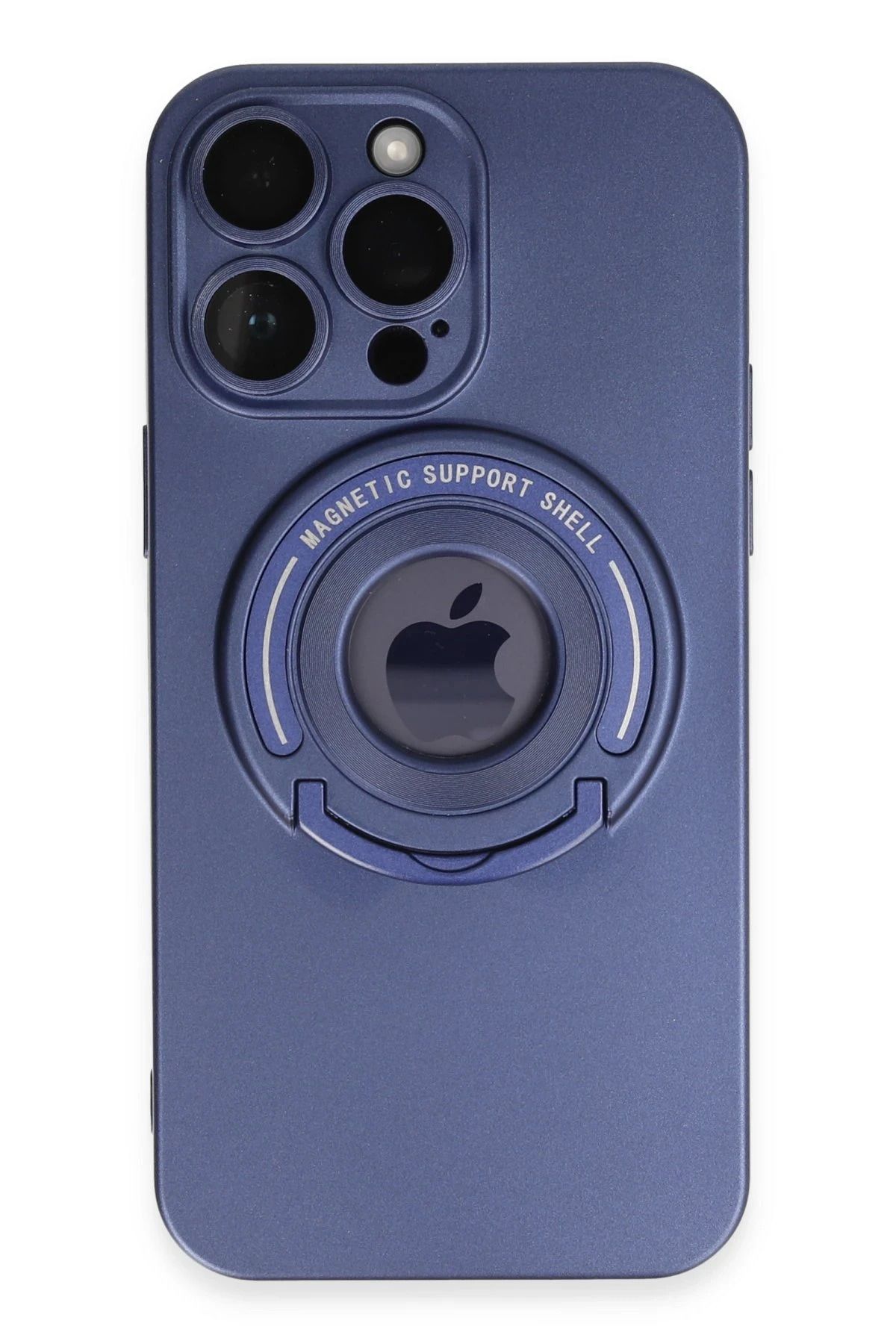 NewFace iPhone 13 Pro Max Kılıf Lukka Magneticsafe Kapak - Lacivert JOJUA