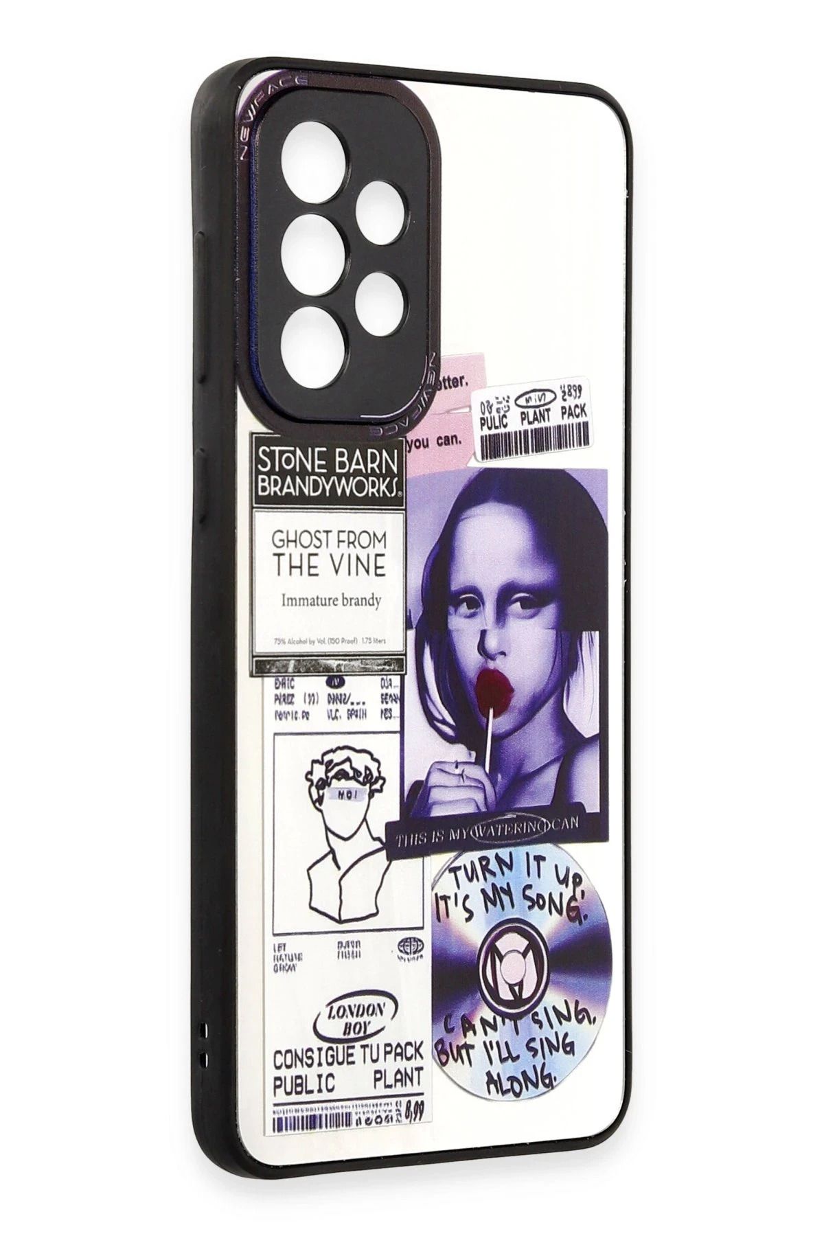 NewFace Samsung Galaxy A73 5G Kılıf Mirror Desenli Kapak - Mirror - 2 HNZRN