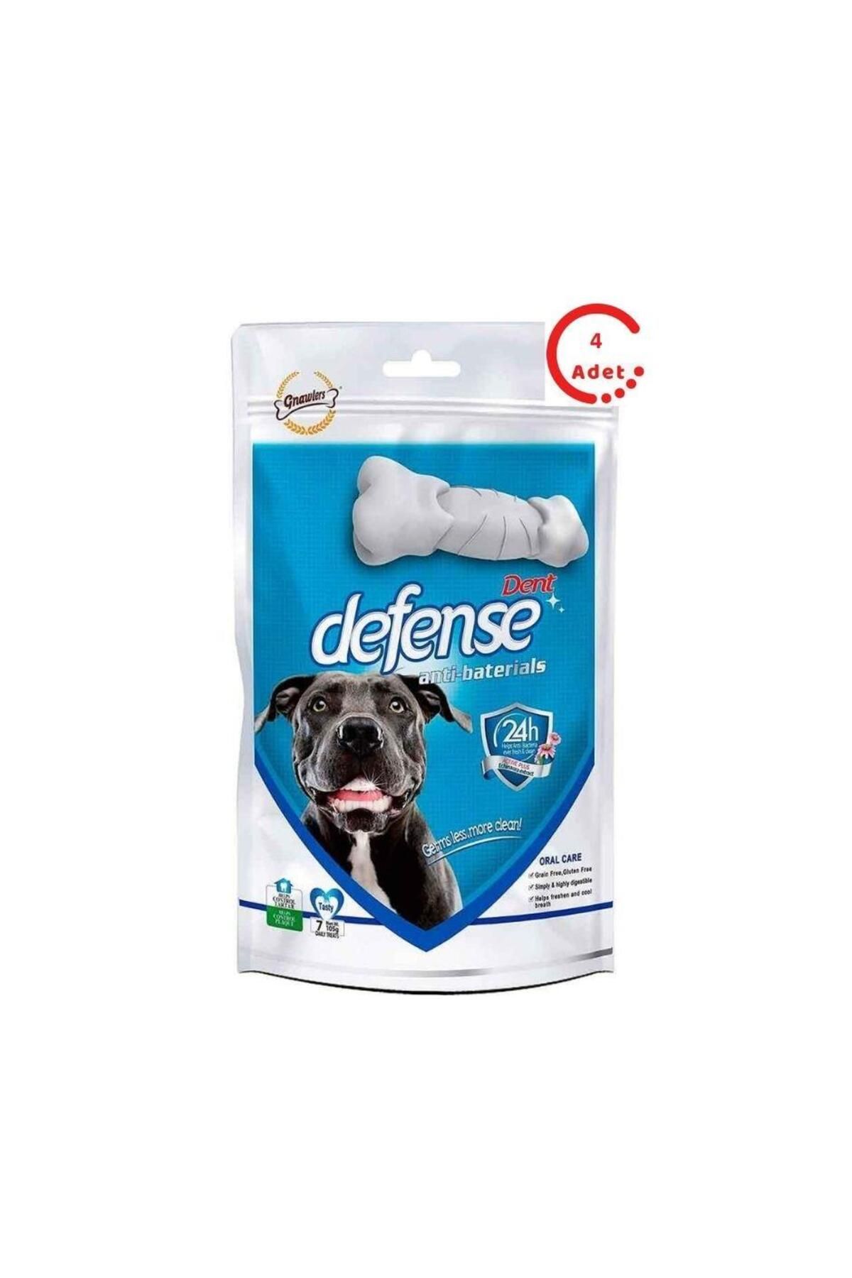 Gnawlers Dent Defense Köpek Ödülü 100 Gr x 4 Adet