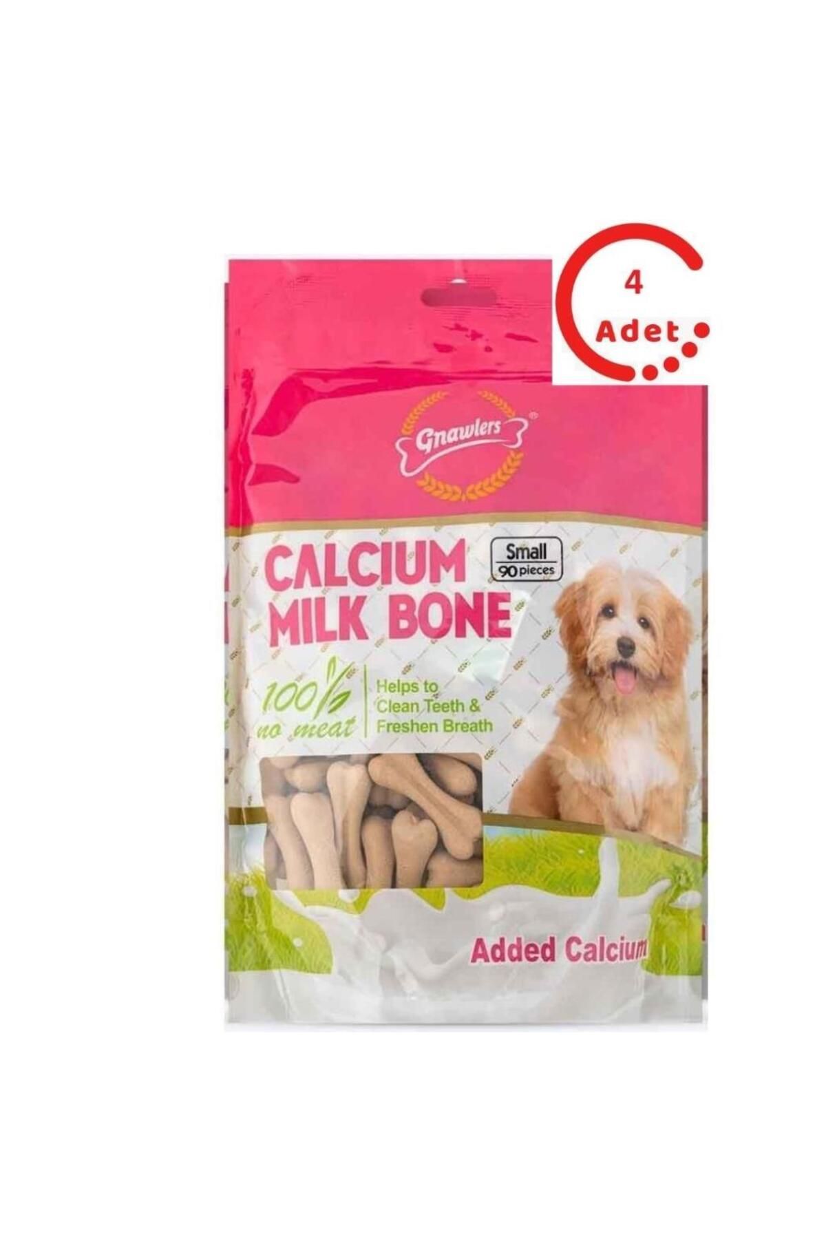 Gnawlers Köpek Ödülü Milk Bone 90'lı Paket x 4 Adet