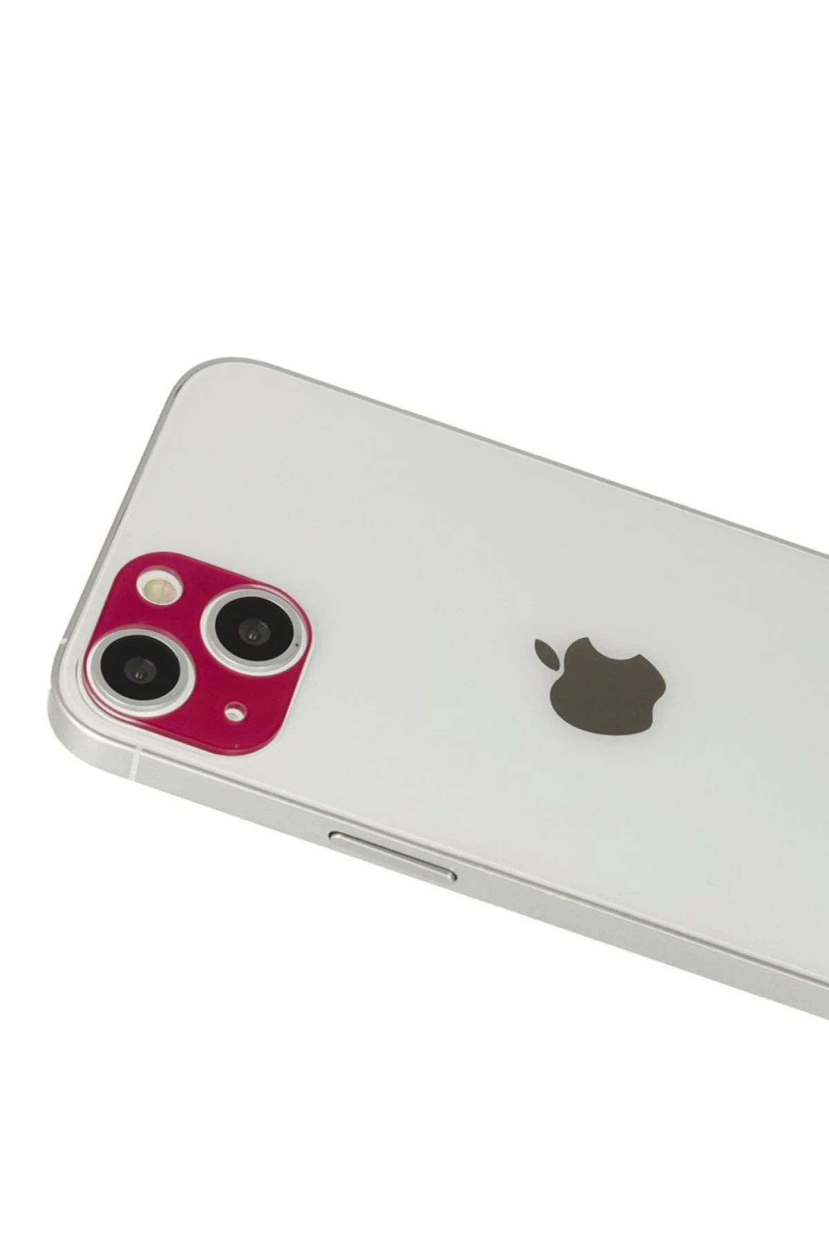 NewFace iPhone 13 Rainbow Kamera Lens Koruma Cam - Koyu Kırmızı DRSTR