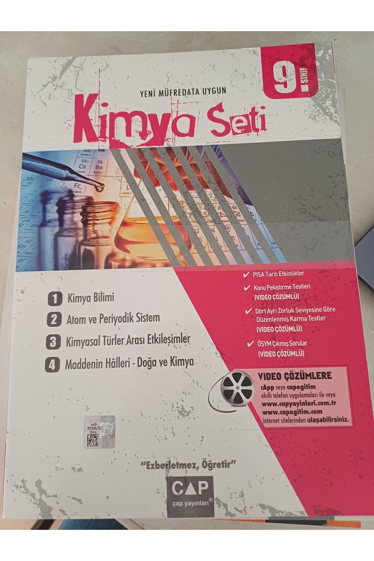 Akademi Denizi 9. Sınıf Anadolu Lisesi Kimya Fasikül Seti Yeni 2021 (KAMPANYALI)