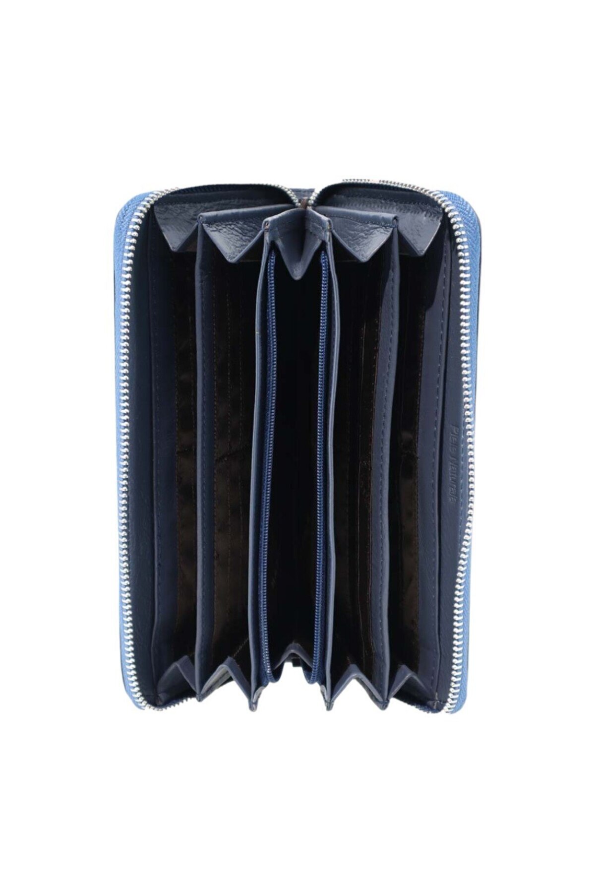 OEM-Women's genuine leather wallet, HASSION, B02, navy blue 8