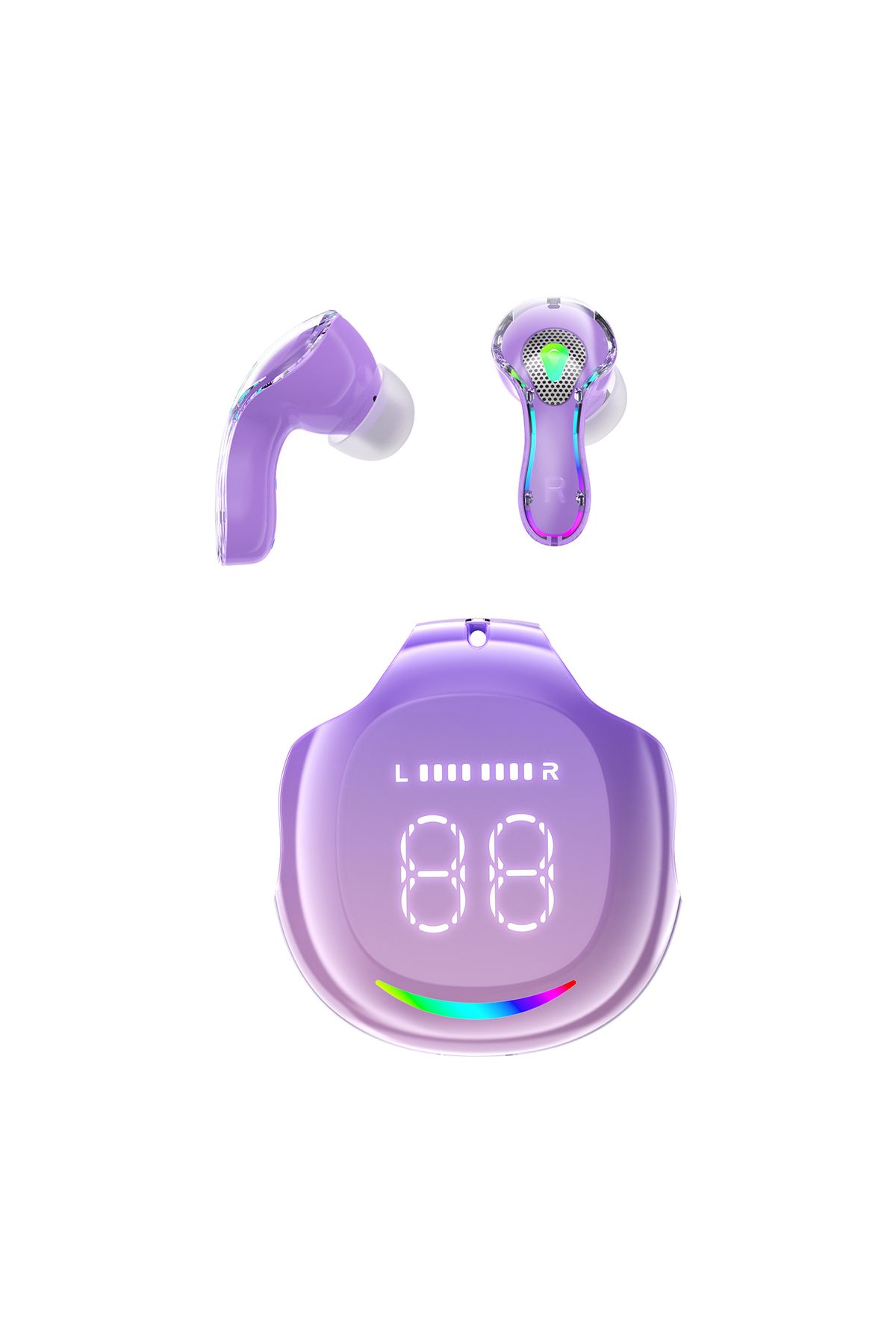 Nettech NT-BTH27 Kulakiçi Bluetooth Kulaklık Lila